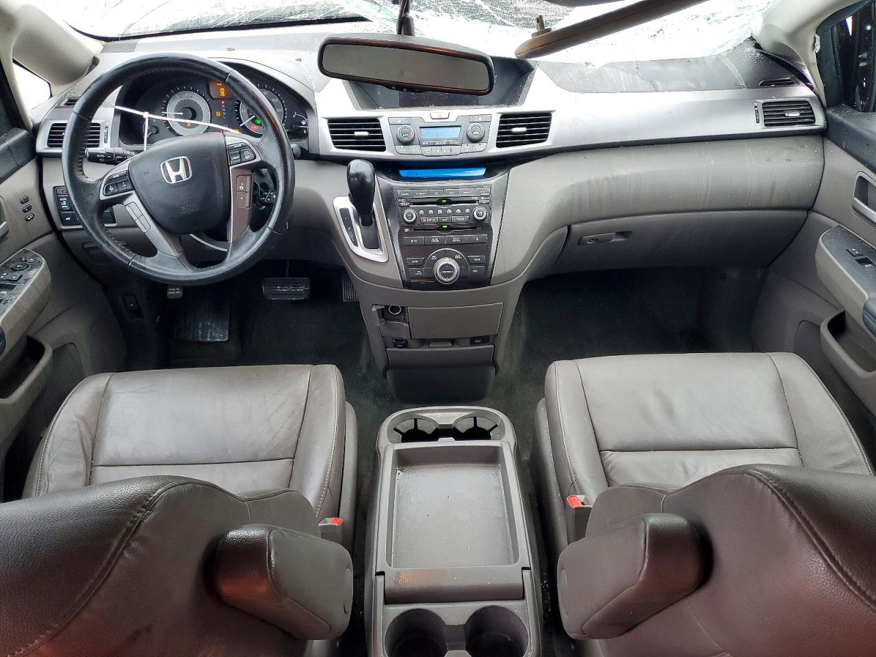 2012 Honda Odyssey Touring Gray vin: 5FNRL5H92CB126140