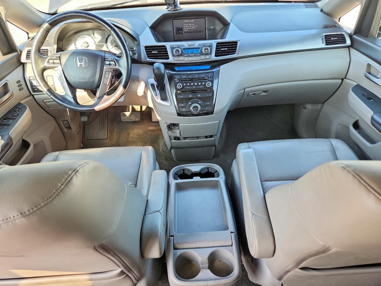 2012 Honda Odyssey Touring Gray vin: 5FNRL5H92CB145951