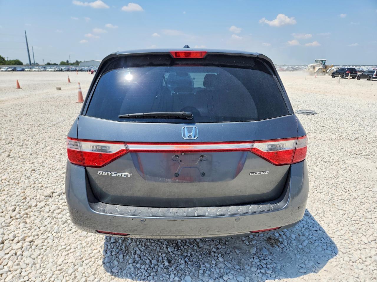 2013 Honda Odyssey Touring Gray vin: 5FNRL5H92DB016545