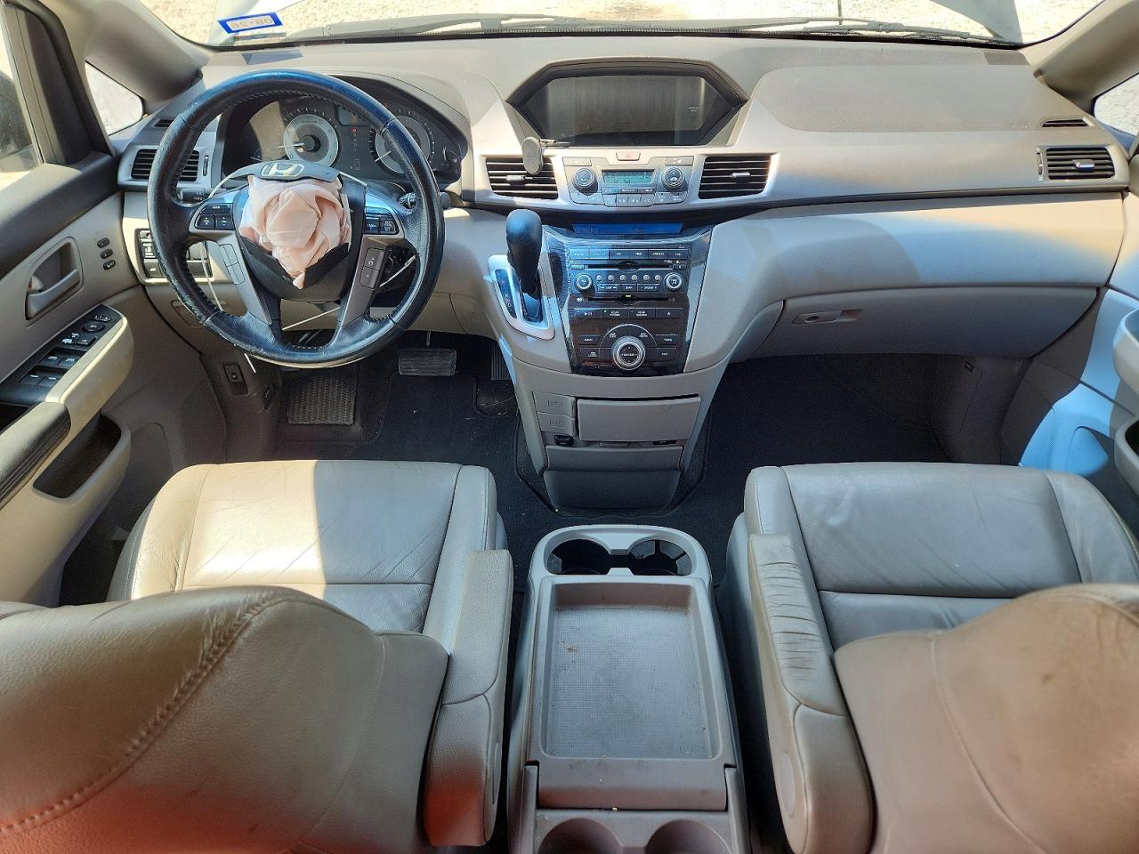 2013 Honda Odyssey Touring Gray vin: 5FNRL5H92DB016545