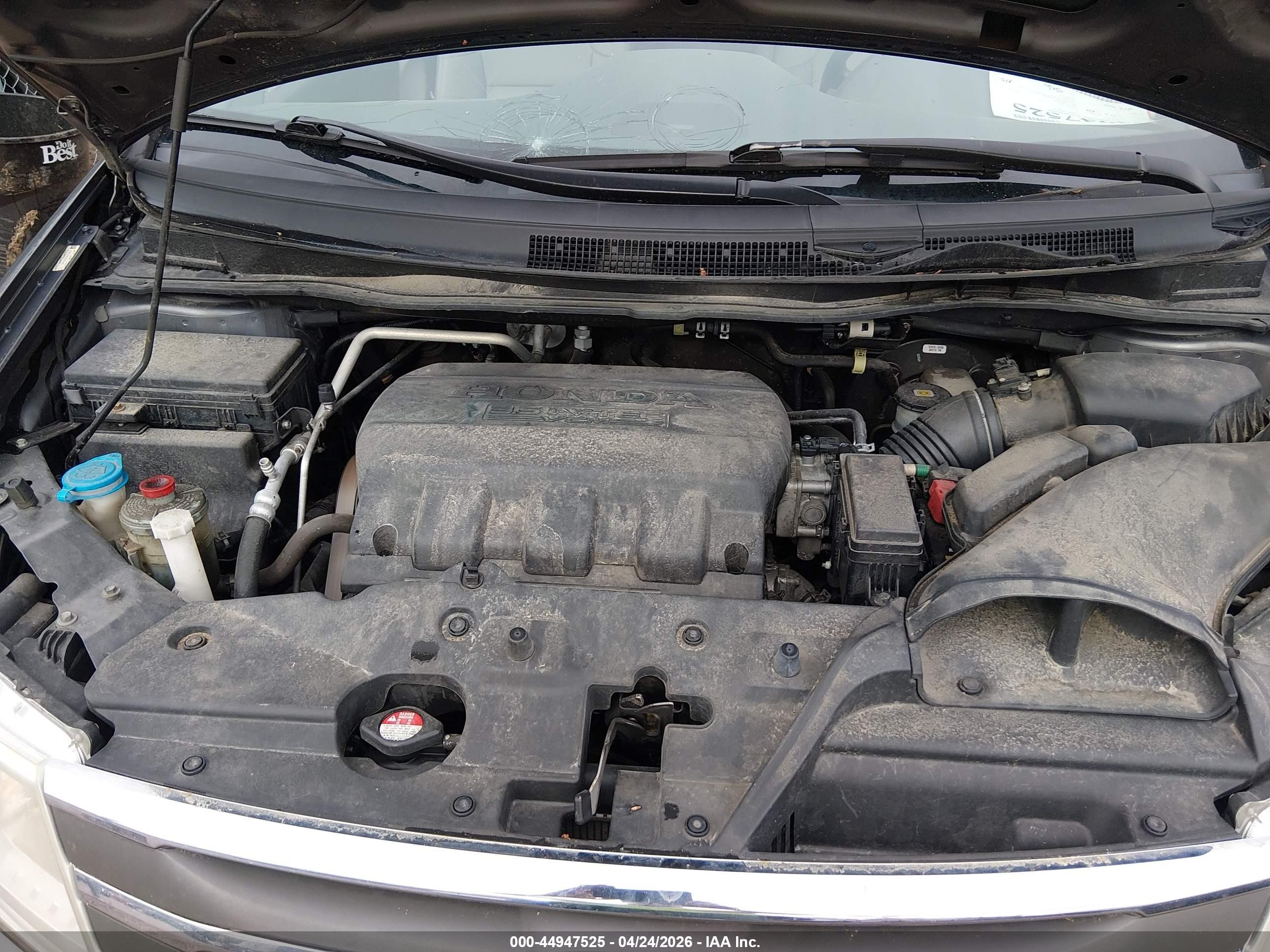 2013 Honda Odyssey Touring/touring Elite Silver vin: 5FNRL5H92DB033944
