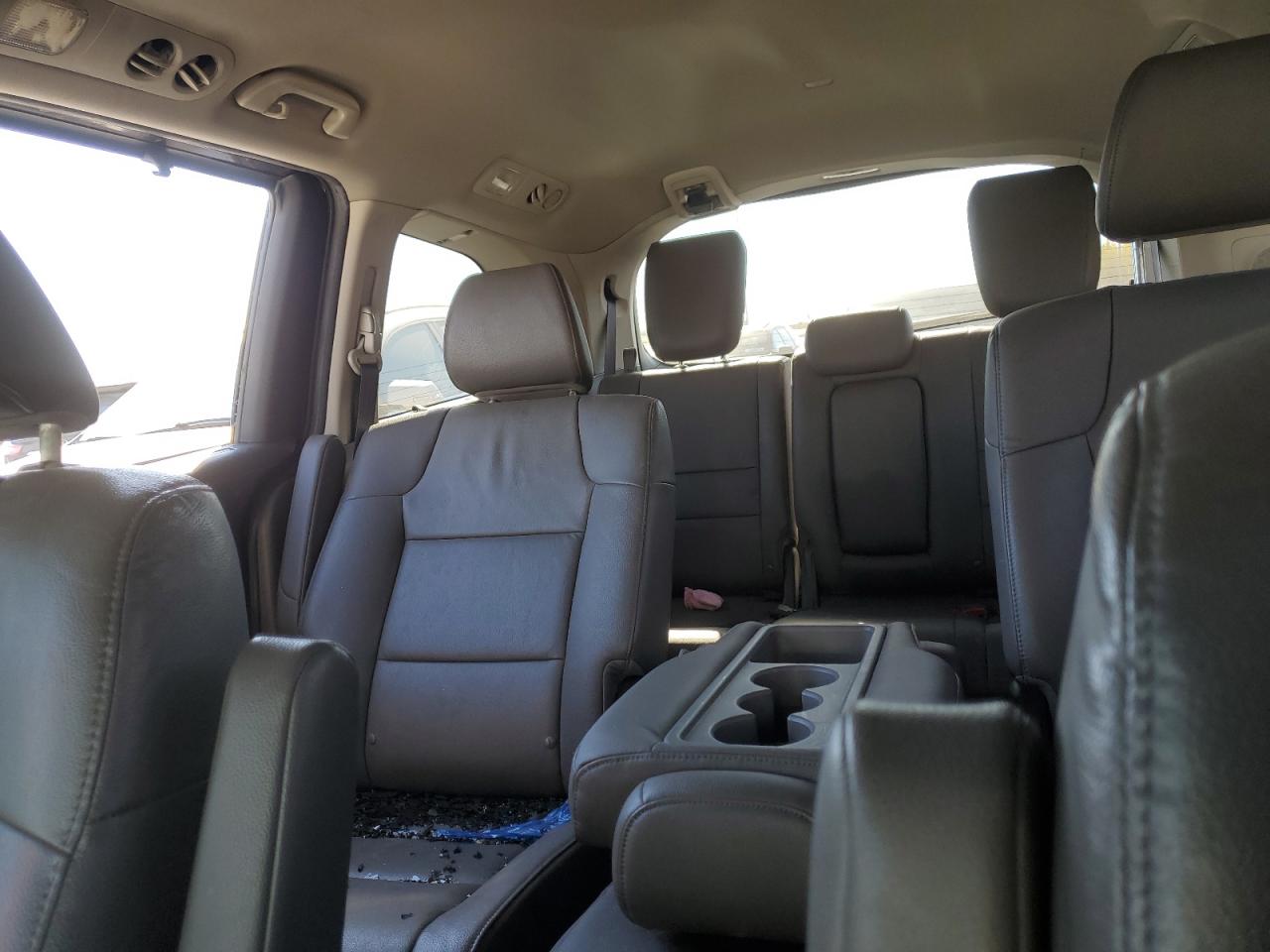2014 Honda Odyssey Touring Gray vin: 5FNRL5H92EB003943
