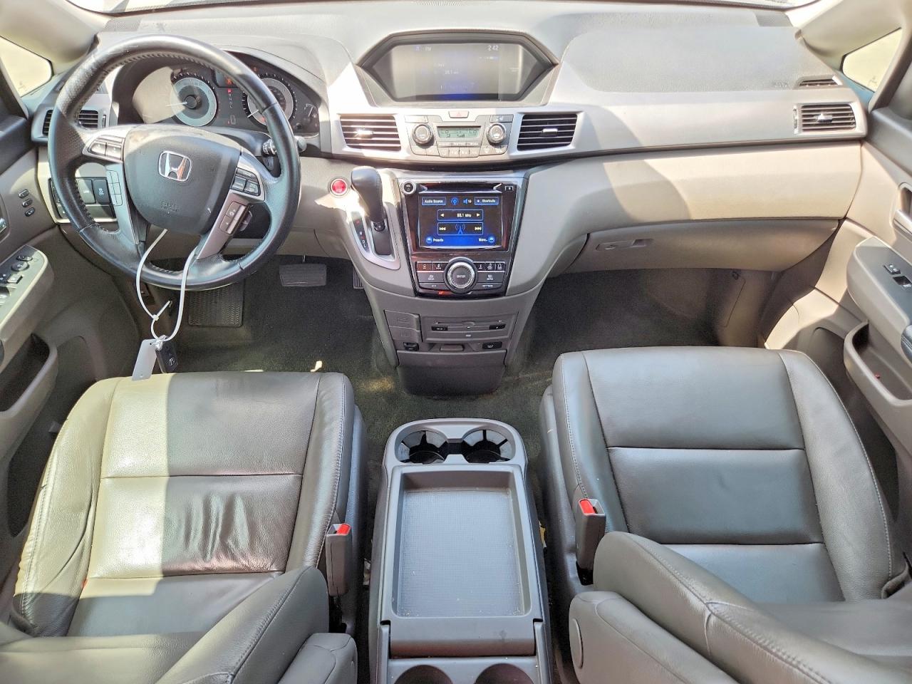 2014 Honda Odyssey Touring Gray vin: 5FNRL5H92EB109261