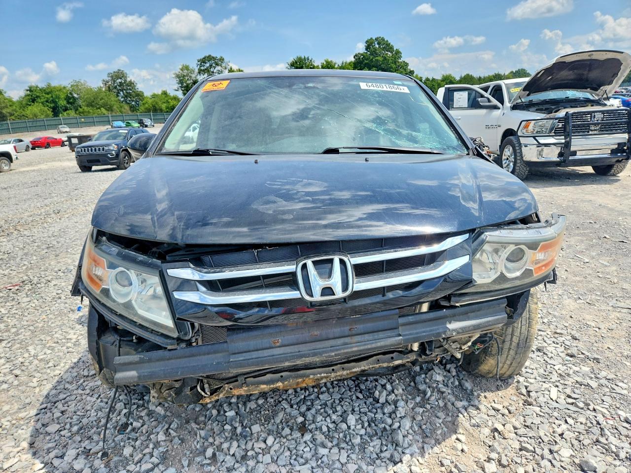 2015 Honda Odyssey Touring Black vin: 5FNRL5H92FB028228