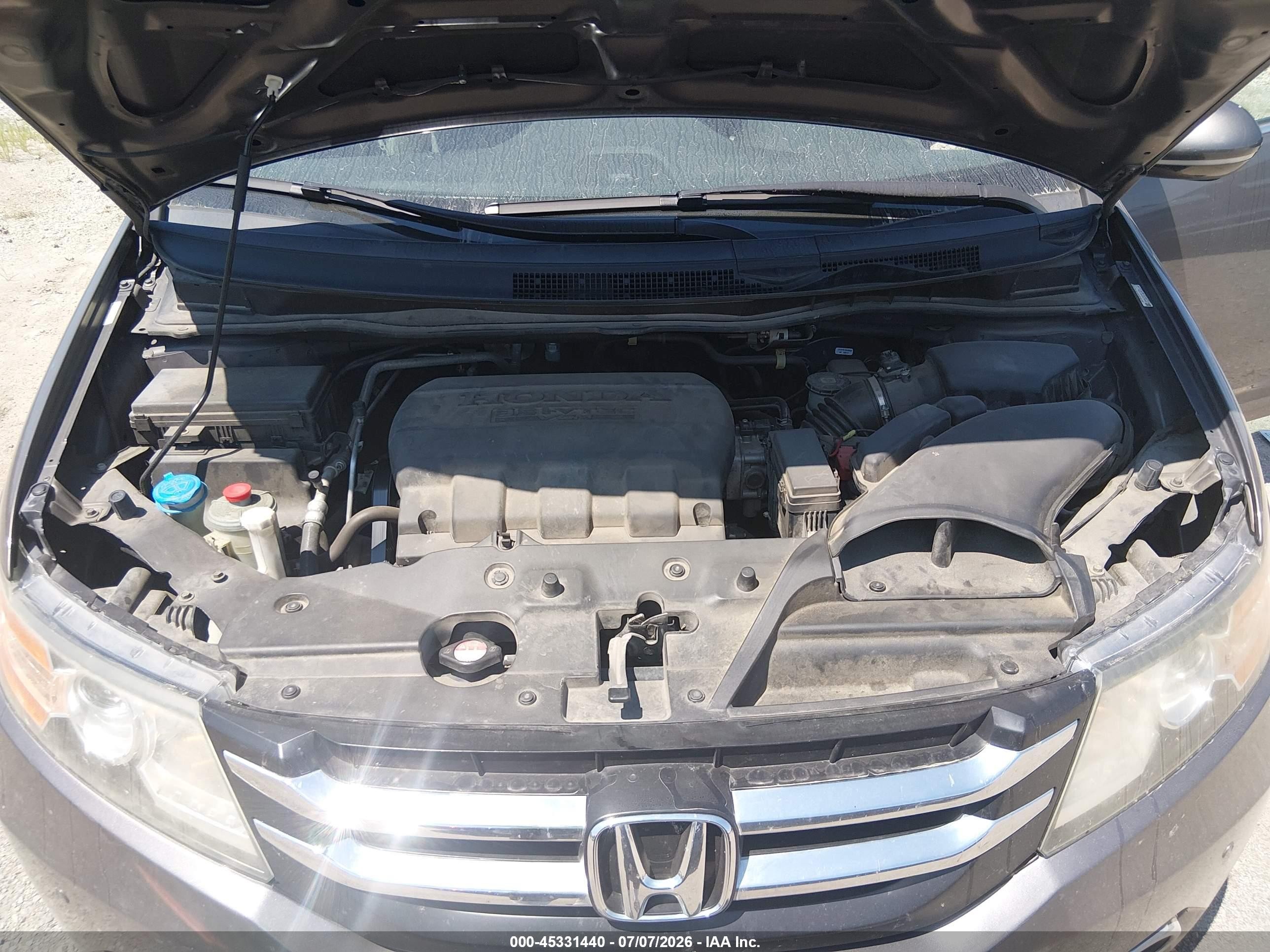 2015 Honda Odyssey Touring/touring Elite Gray vin: 5FNRL5H92FB112260