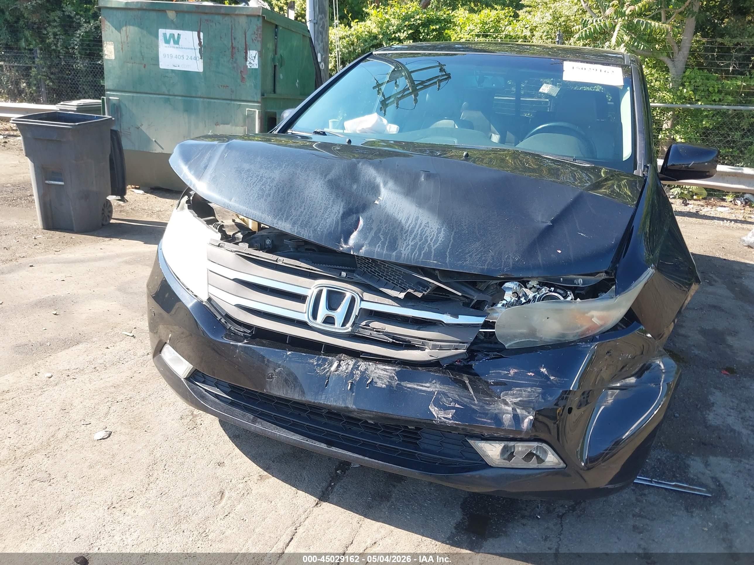 2011 Honda Odyssey Touring/touring Elite Black vin: 5FNRL5H93BB041855