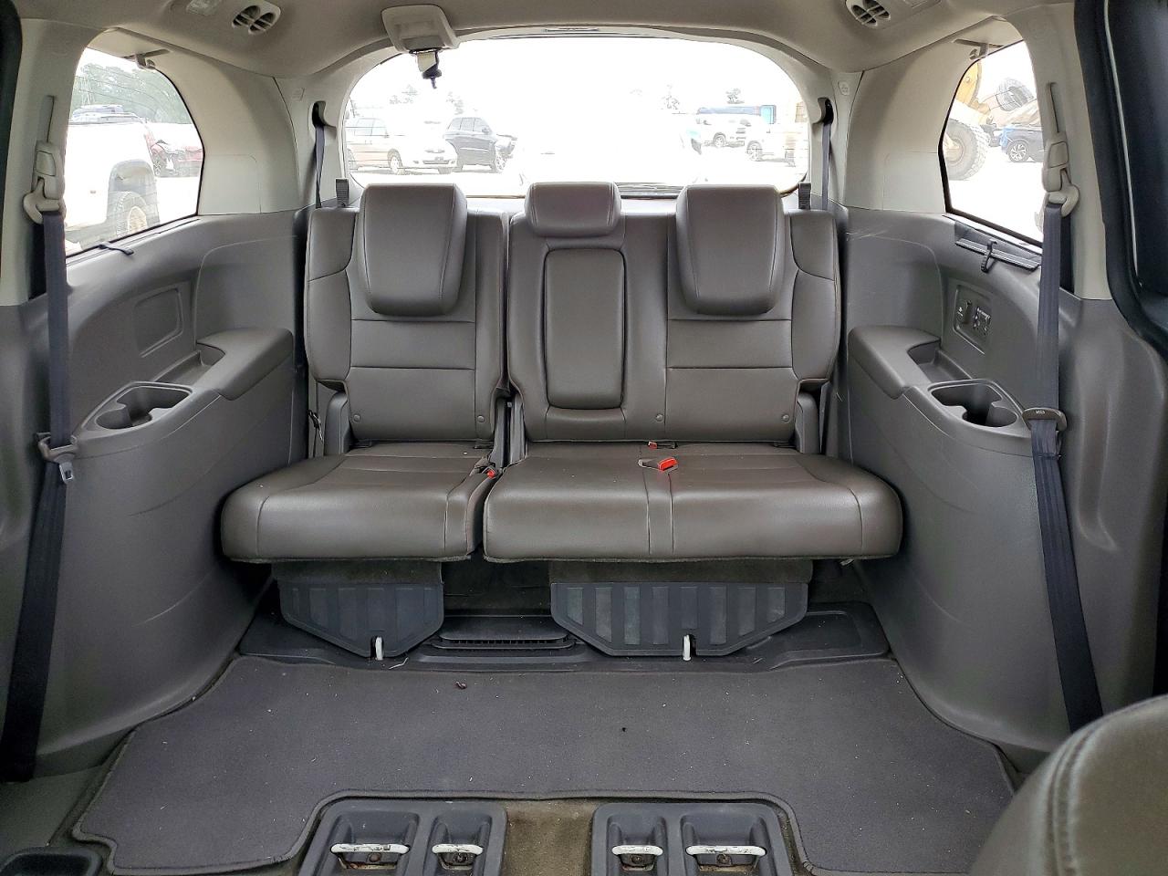 2012 Honda Odyssey Touring Белый vin: 5FNRL5H93CB017153