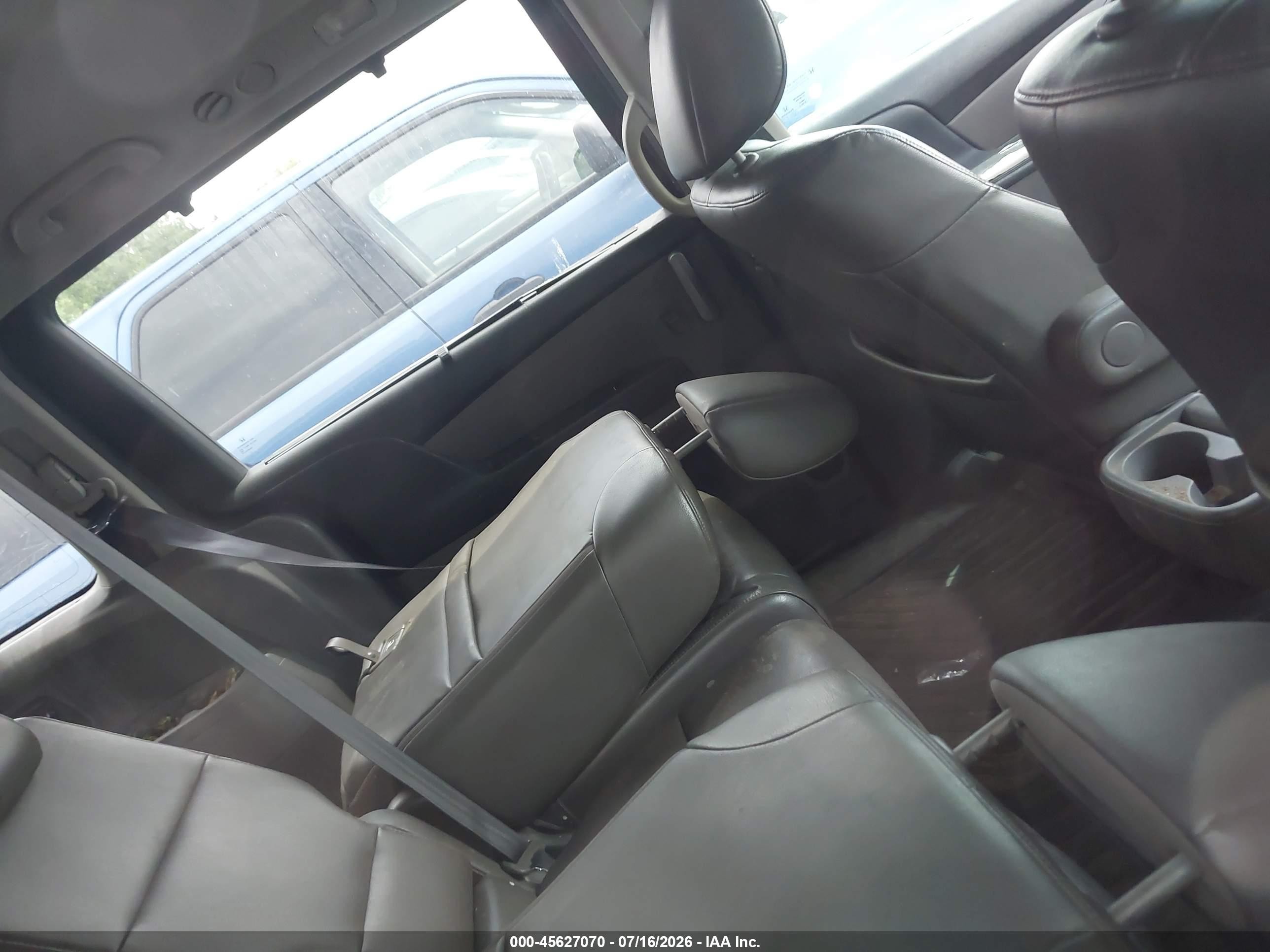2012 Honda Odyssey Touring/touring Elite Black vin: 5FNRL5H93CB079894
