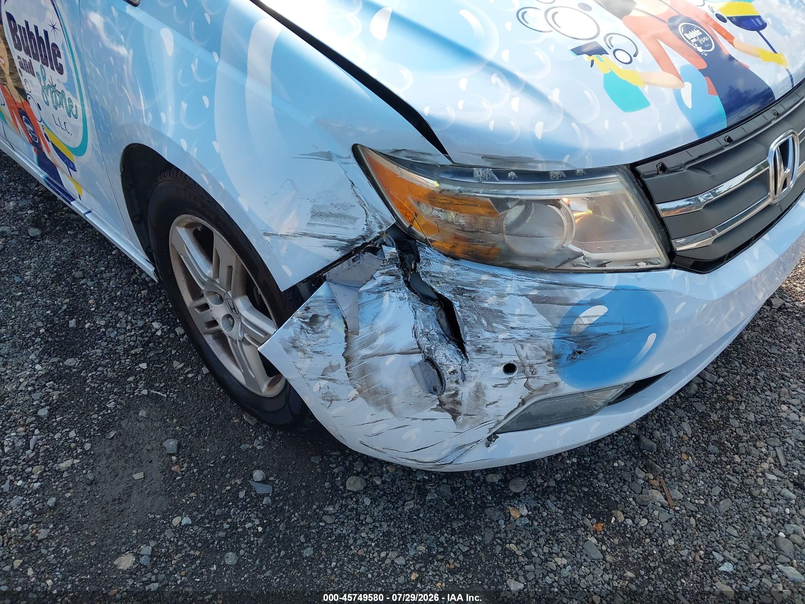 2013 Honda Odyssey Touring/touring Elite Blue vin: 5FNRL5H93DB006025