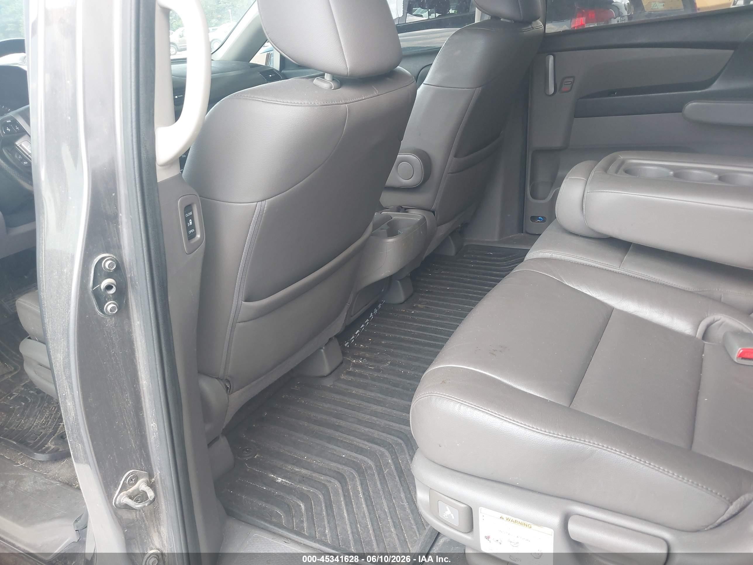 2013 Honda Odyssey Touring/touring Elite Серый vin: 5FNRL5H93DB050218