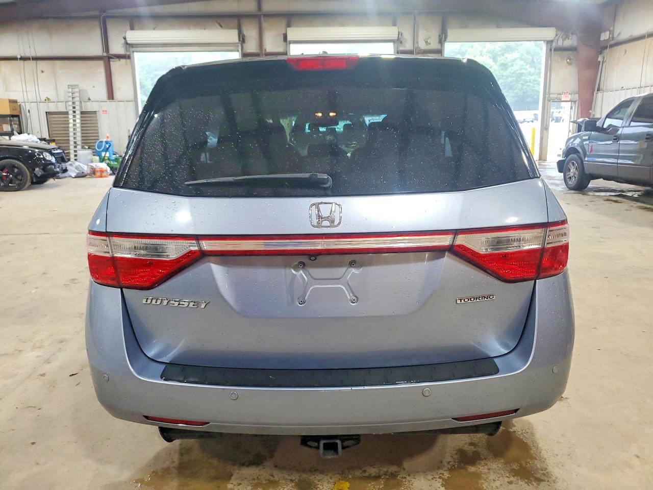 2013 Honda Odyssey Touring Blue vin: 5FNRL5H93DB052129