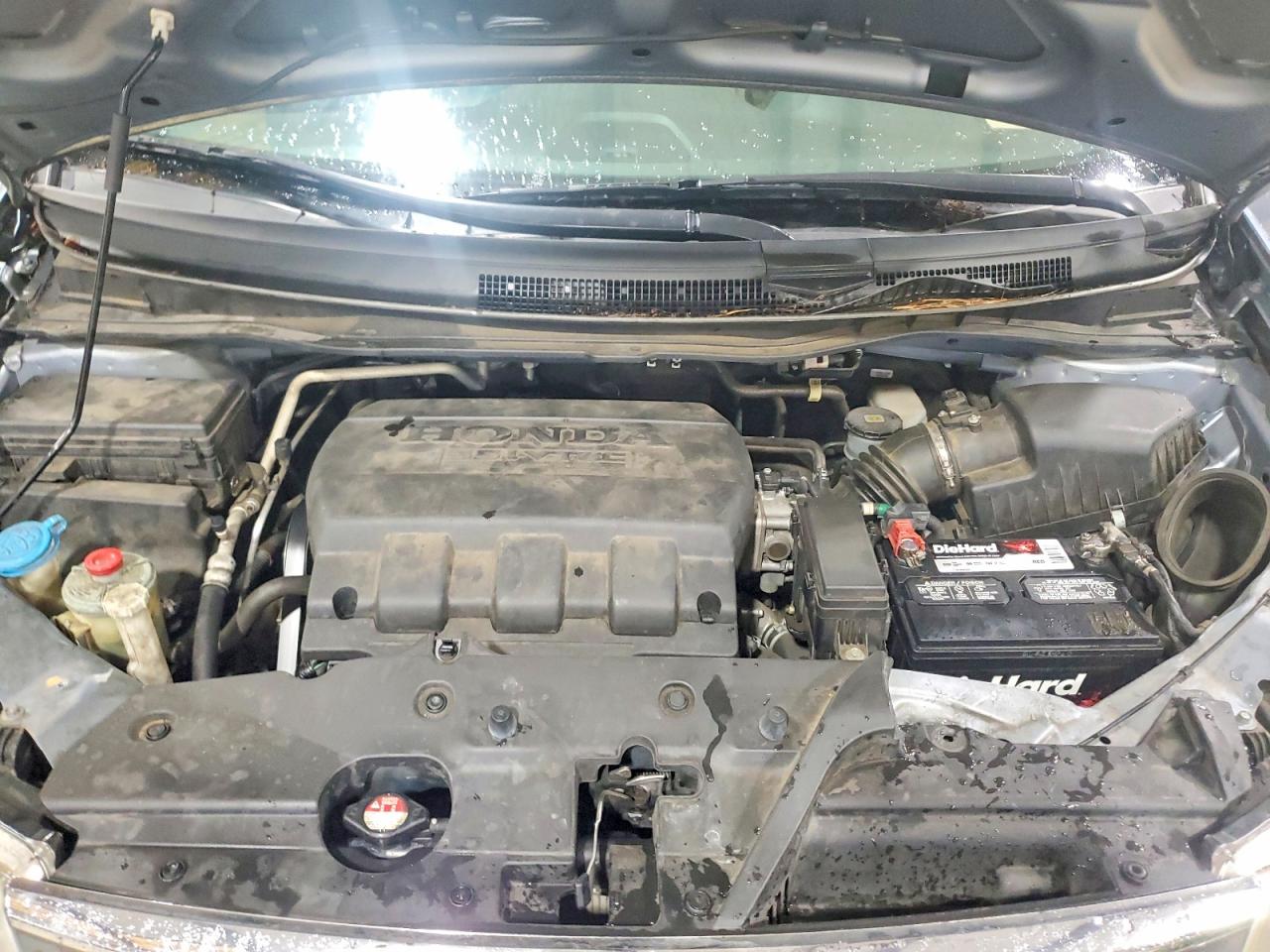 2013 Honda Odyssey Touring Blue vin: 5FNRL5H93DB052129