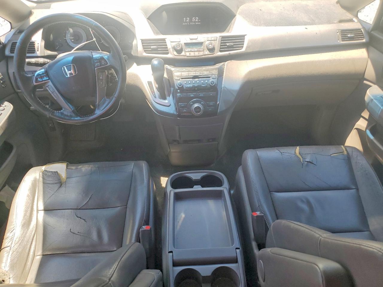 2013 Honda Odyssey Touring/touring Elite White vin: 5FNRL5H93DB088189