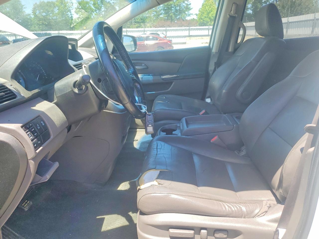 2013 Honda Odyssey Touring/touring Elite White vin: 5FNRL5H93DB088189