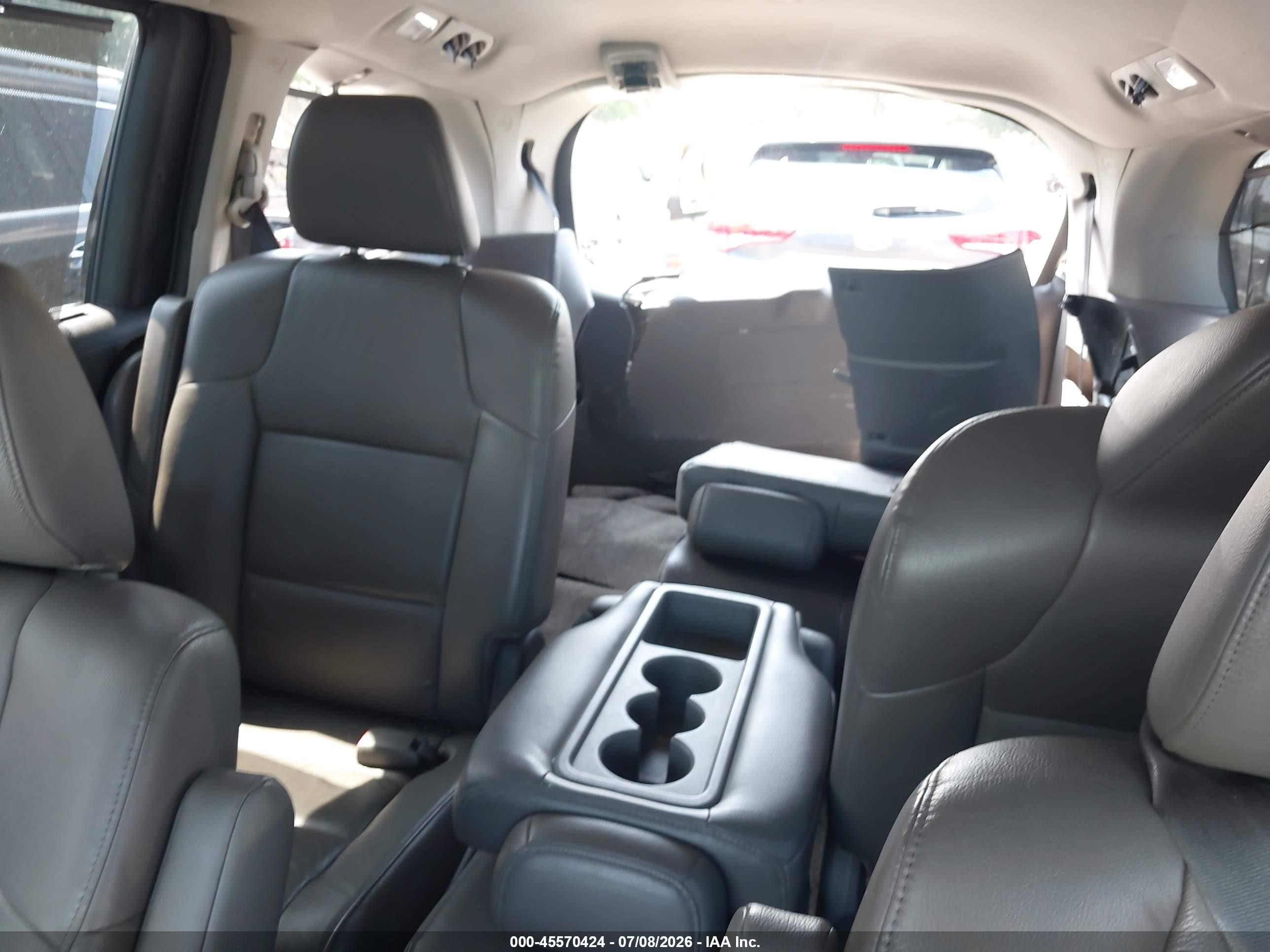 2014 Honda Odyssey Touring/touring Elite Black vin: 5FNRL5H93EB001831
