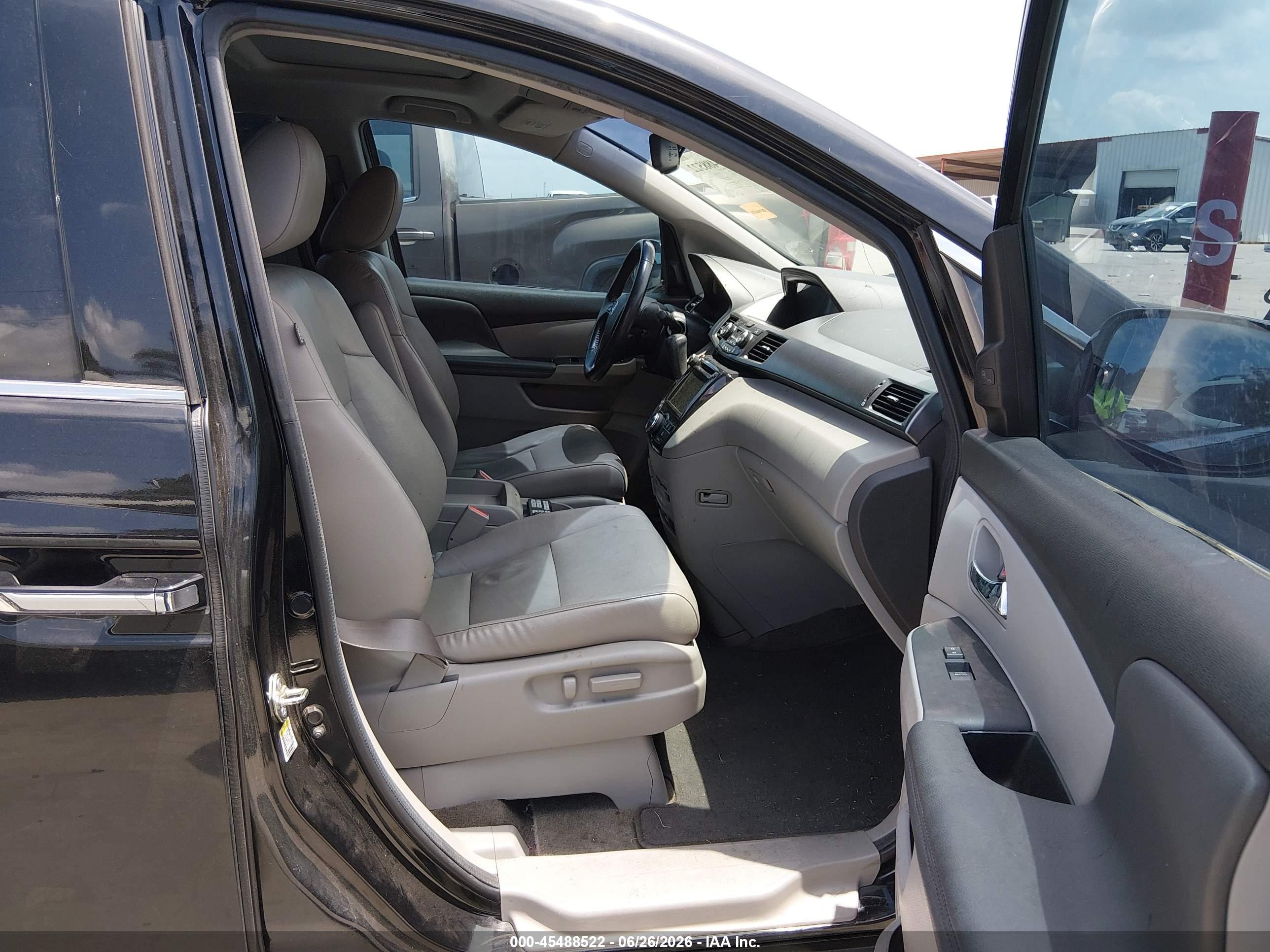 2014 Honda Odyssey Touring/touring Elite Black vin: 5FNRL5H93EB094382