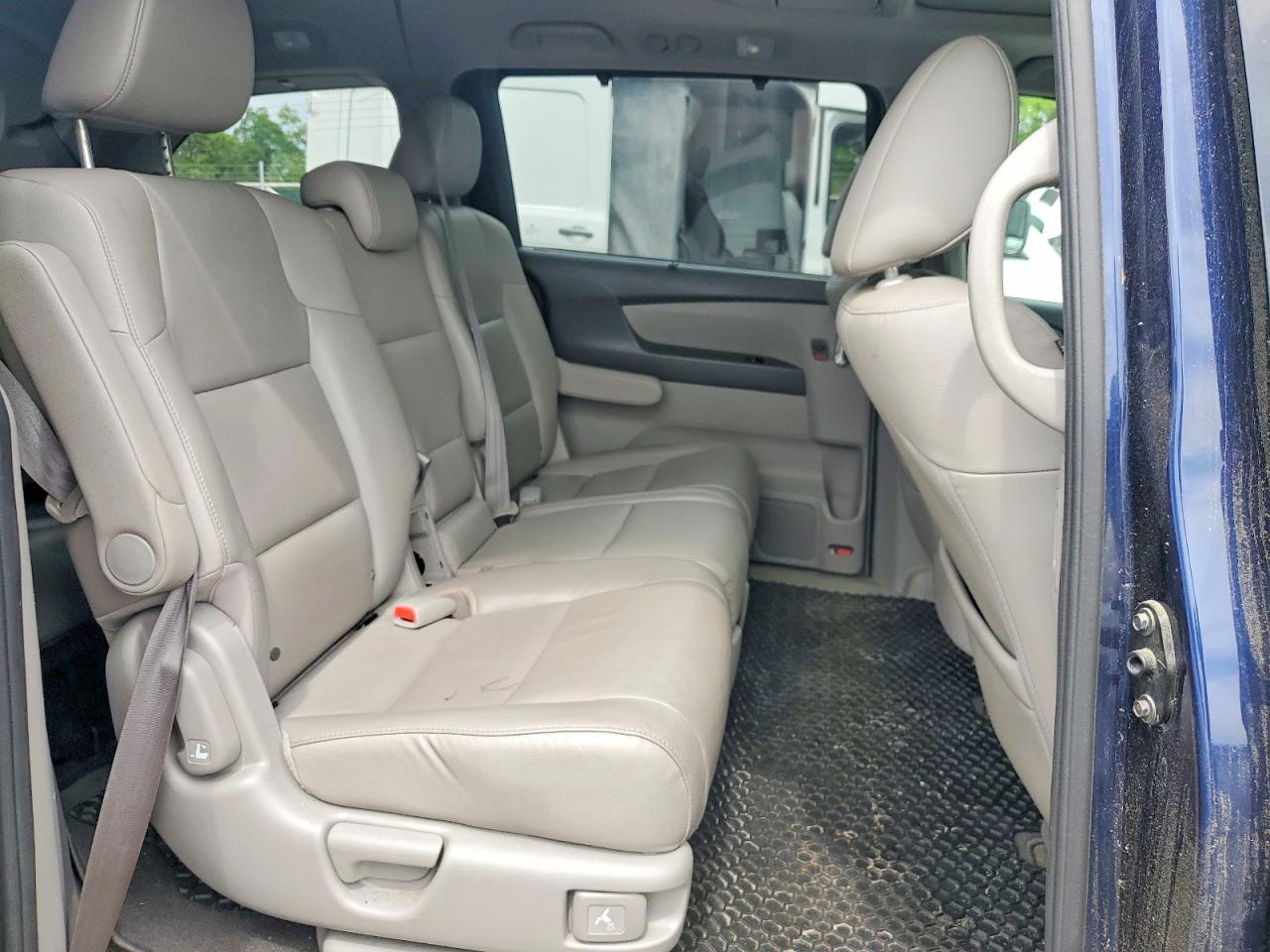 2014 Honda Odyssey Touring Blue vin: 5FNRL5H93EB131219