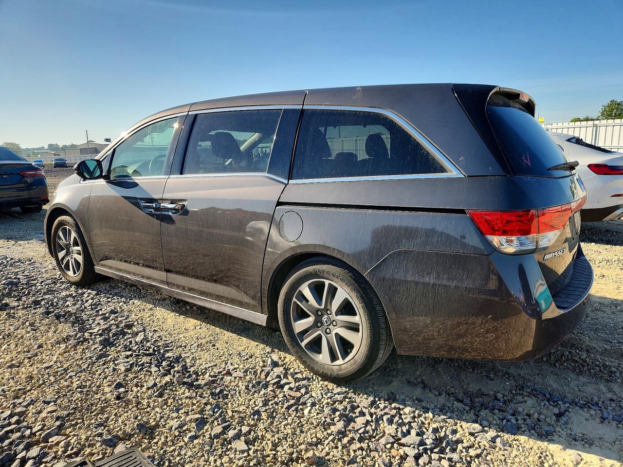 2015 Honda Odyssey Touring Серый vin: 5FNRL5H93FB069953