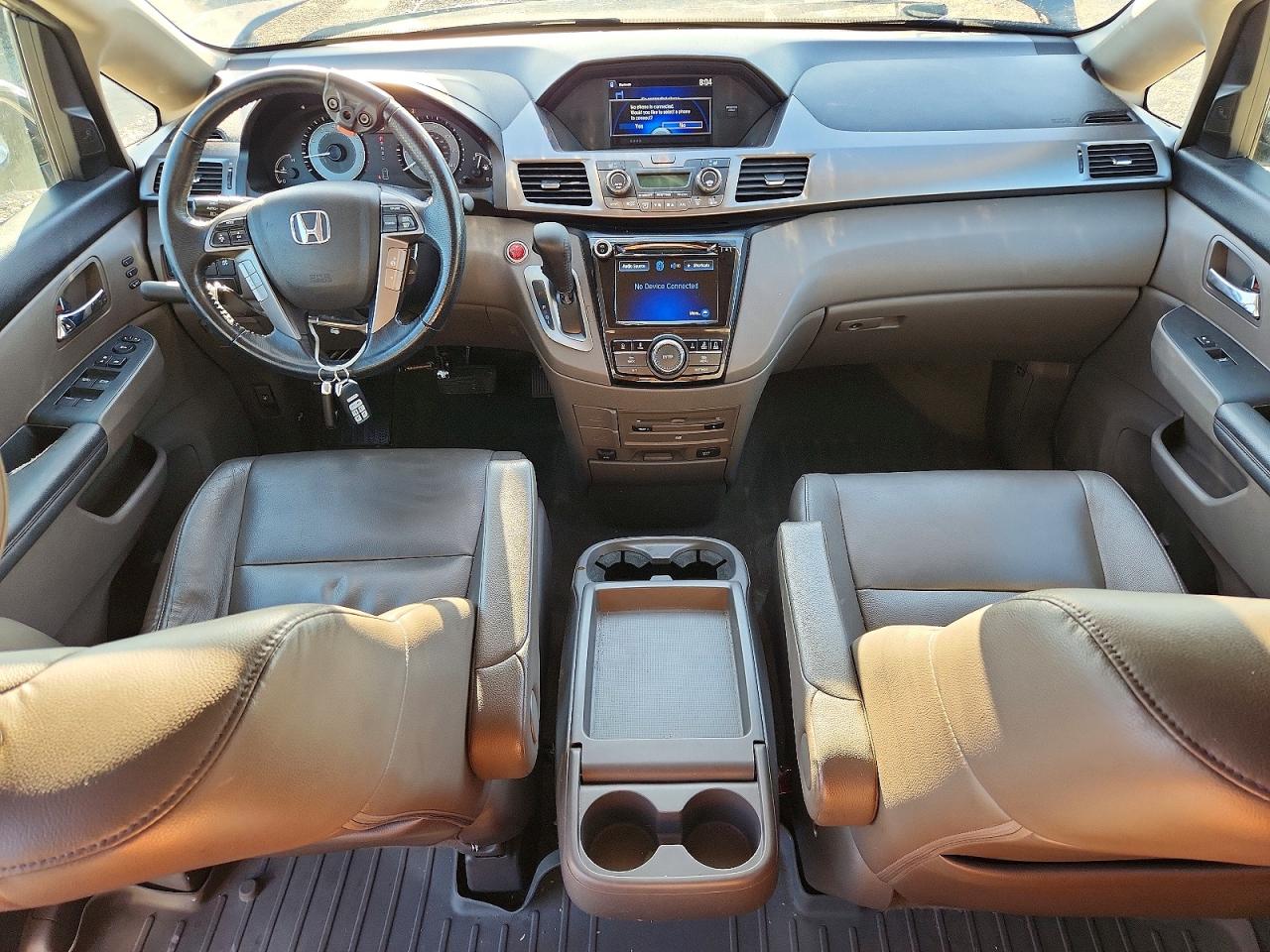 2015 Honda Odyssey Touring Серый vin: 5FNRL5H93FB069953