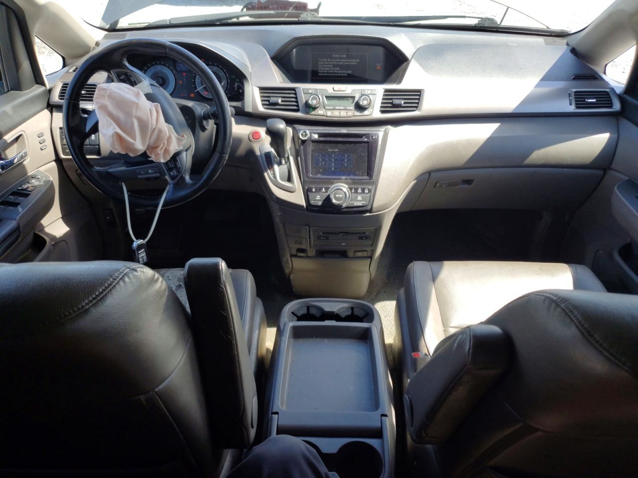 2015 Honda Odyssey Touring Gray vin: 5FNRL5H93FB070813