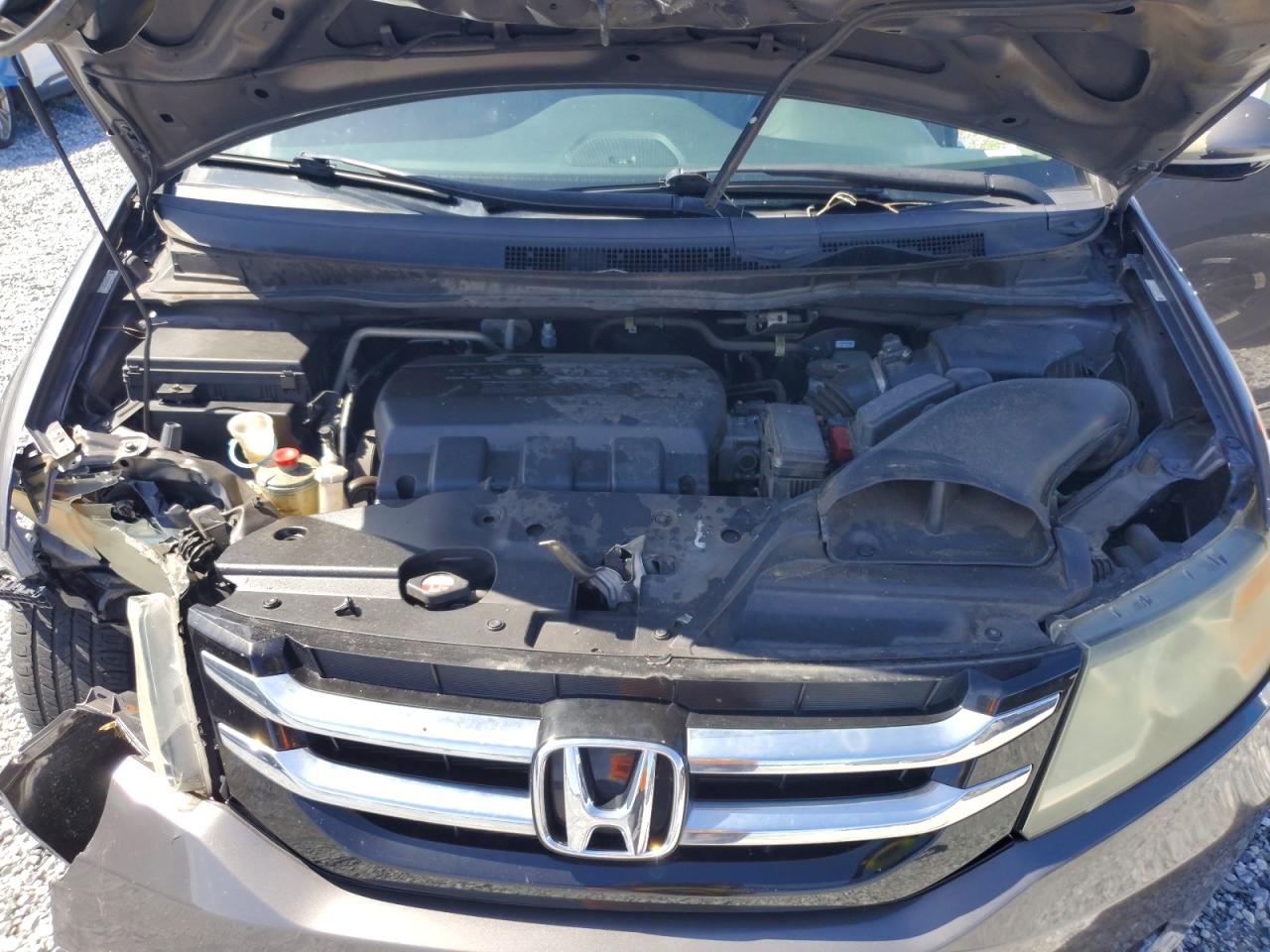 2015 Honda Odyssey Touring Gray vin: 5FNRL5H93FB070813