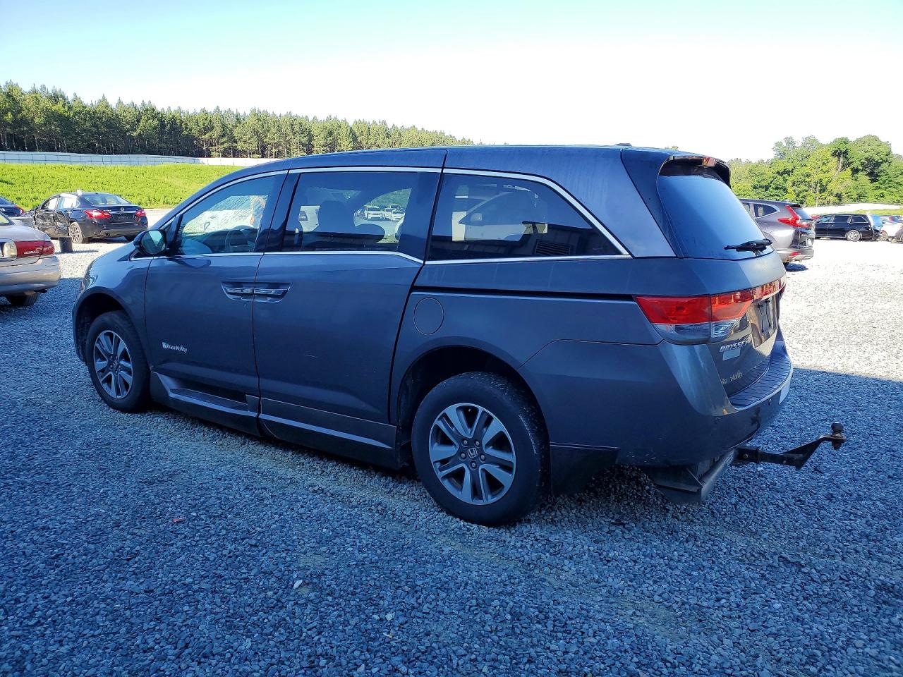 2015 Honda Odyssey Touring Charcoal vin: 5FNRL5H93FB071444
