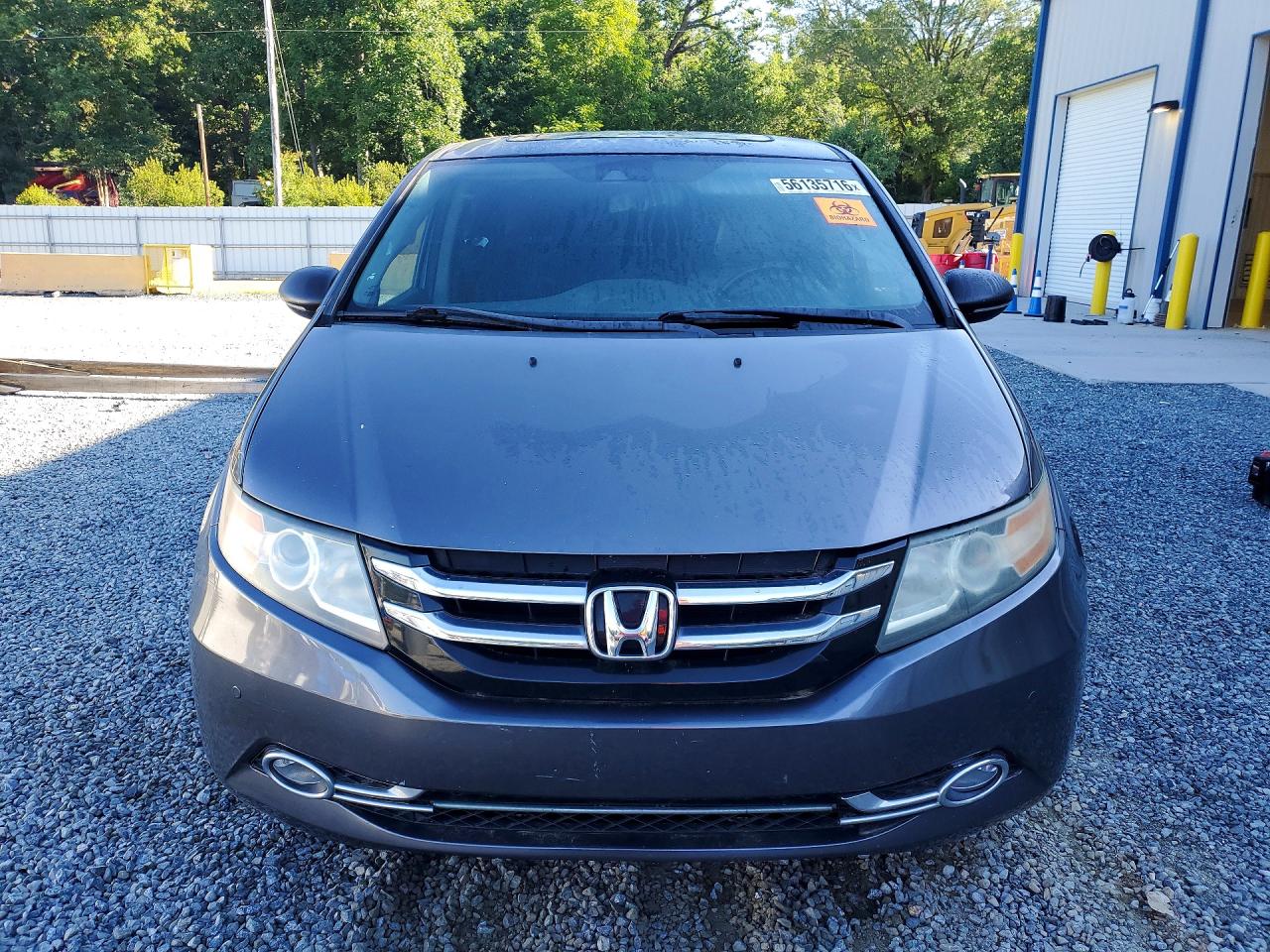 2015 Honda Odyssey Touring Charcoal vin: 5FNRL5H93FB071444