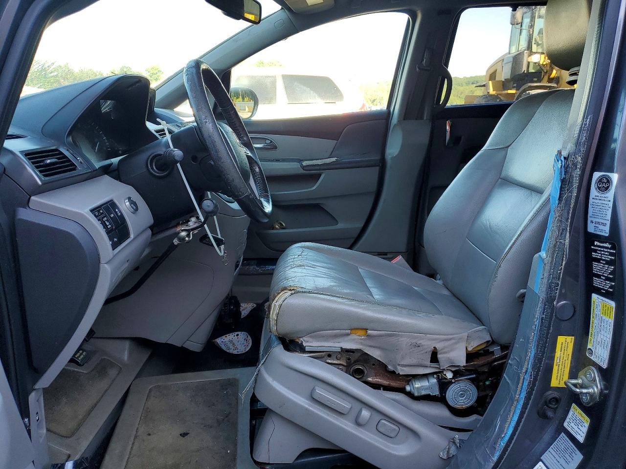 2015 Honda Odyssey Touring Charcoal vin: 5FNRL5H93FB071444