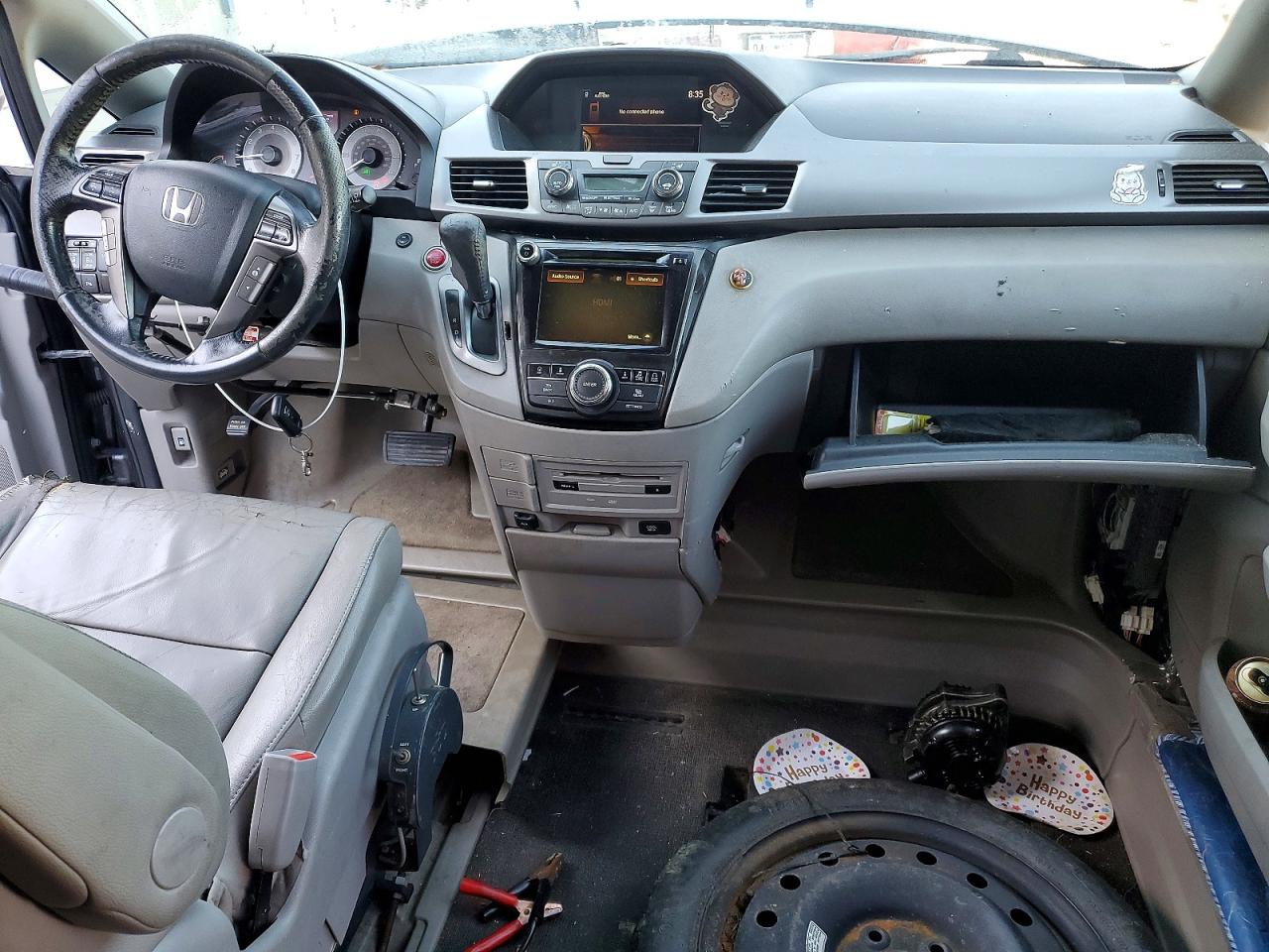 2015 Honda Odyssey Touring Charcoal vin: 5FNRL5H93FB071444