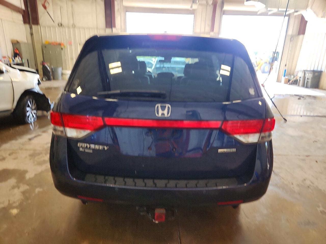 2016 Honda Odyssey Touring Blue vin: 5FNRL5H93GB026652