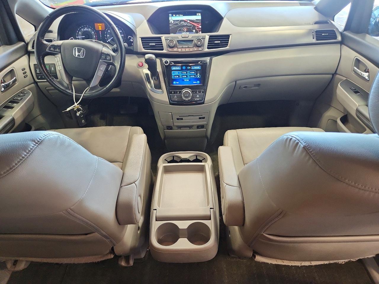 2016 Honda Odyssey Touring Blue vin: 5FNRL5H93GB026652