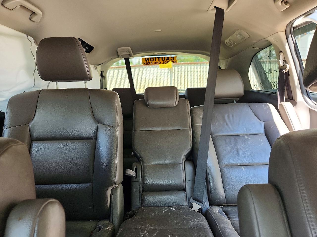 2011 Honda Odyssey Touring Белый vin: 5FNRL5H94BB014759