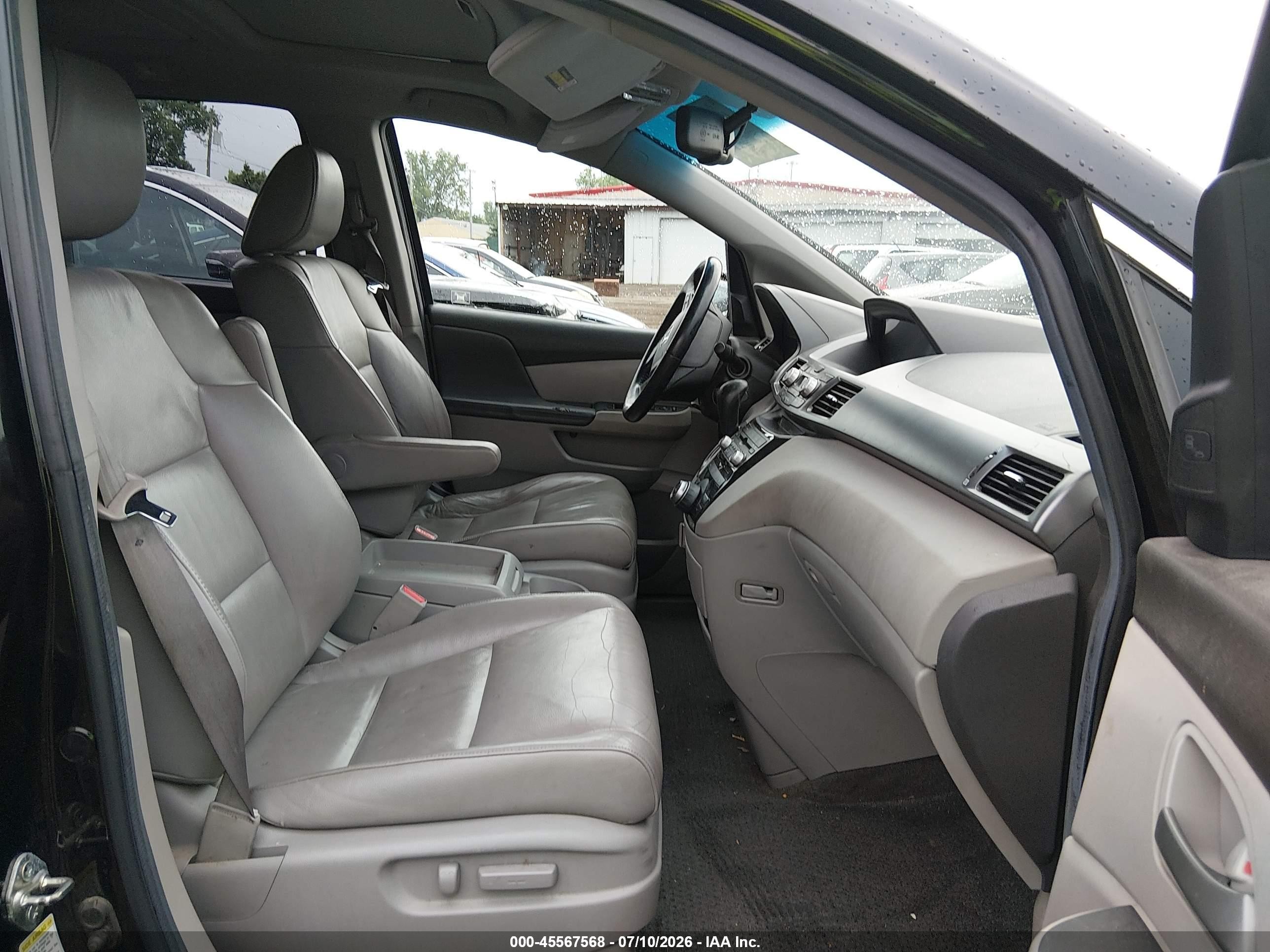 2012 Honda Odyssey Touring/touring Elite Black vin: 5FNRL5H94CB022250