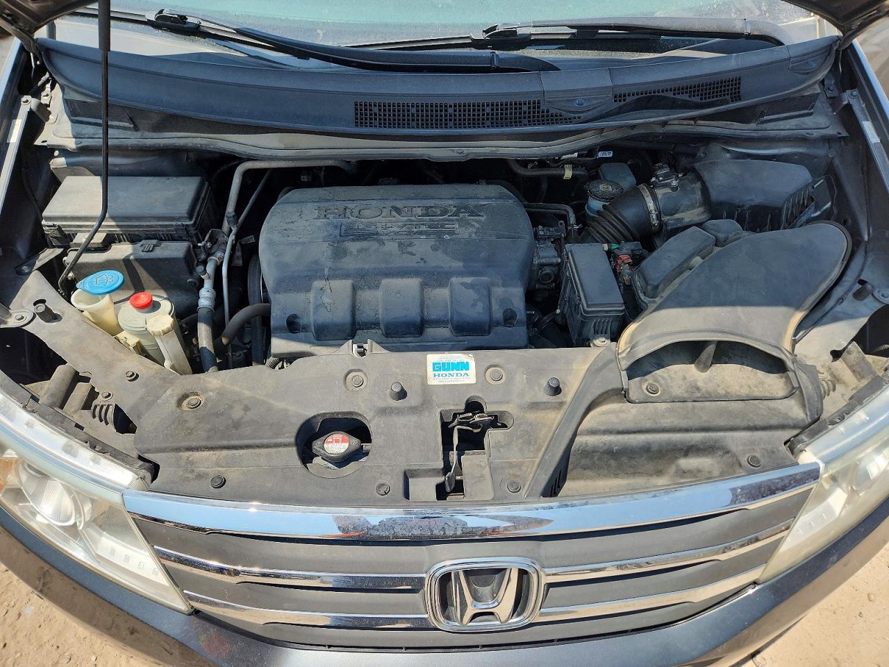 2012 Honda Odyssey Touring Gray vin: 5FNRL5H94CB068824