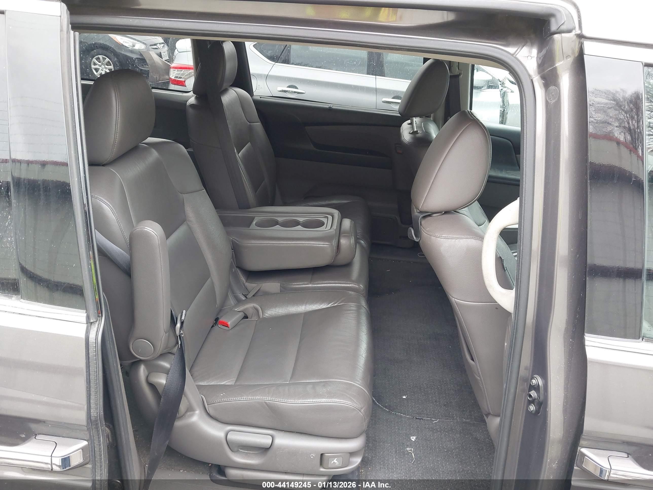 2012 Honda Odyssey Touring/touring Elite Gray vin: 5FNRL5H94CB079533