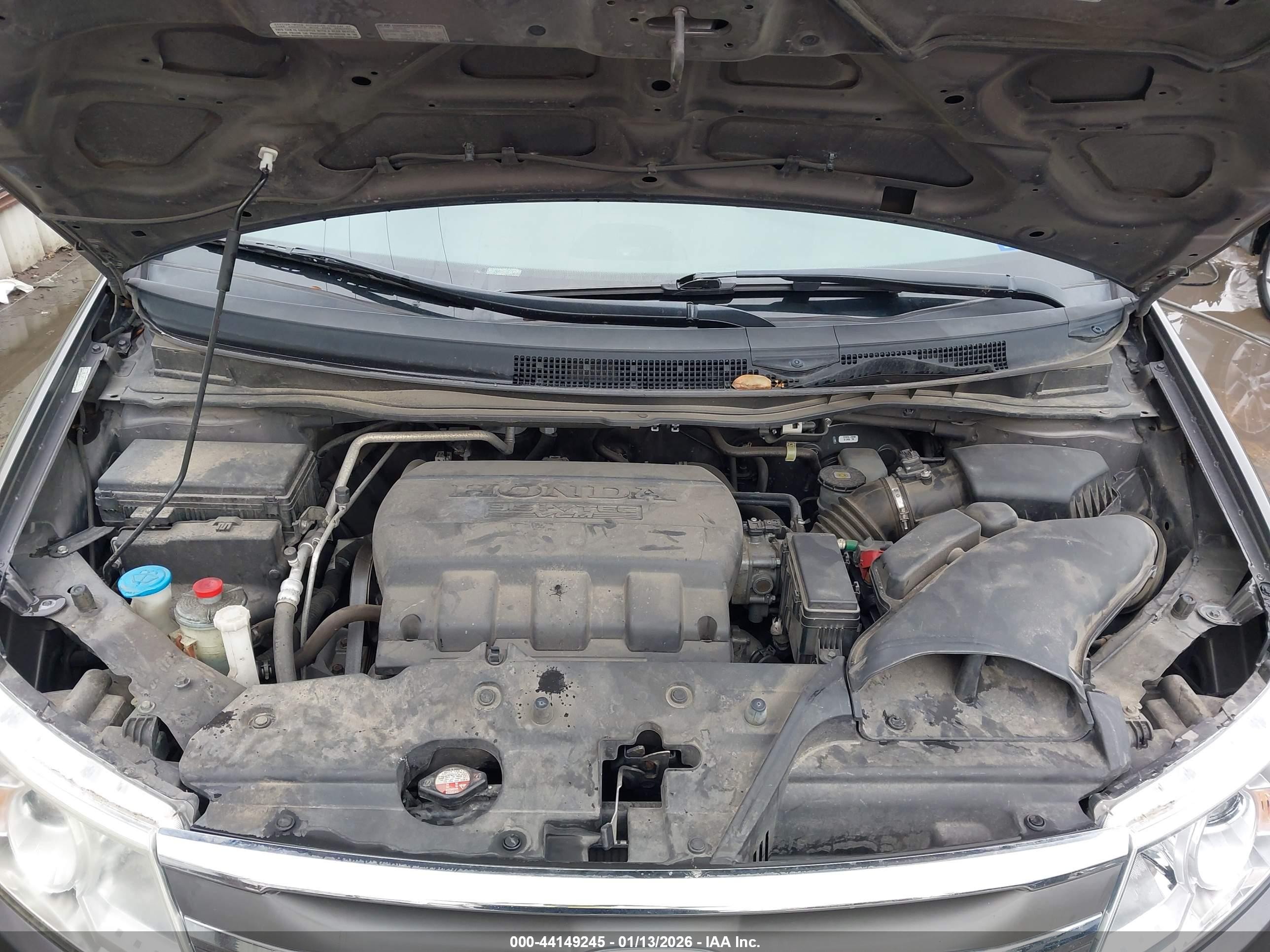 2012 Honda Odyssey Touring/touring Elite Gray vin: 5FNRL5H94CB079533
