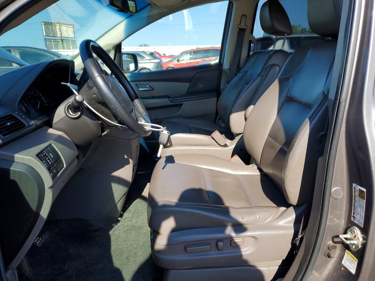 2012 Honda Odyssey Touring Gray vin: 5FNRL5H94CB088488