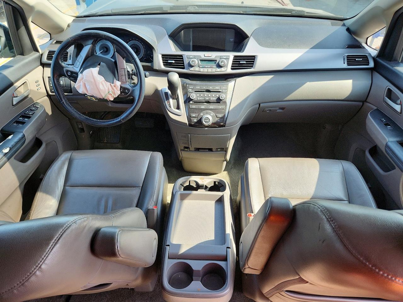 2013 Honda Odyssey Touring Gray vin: 5FNRL5H94DB008270