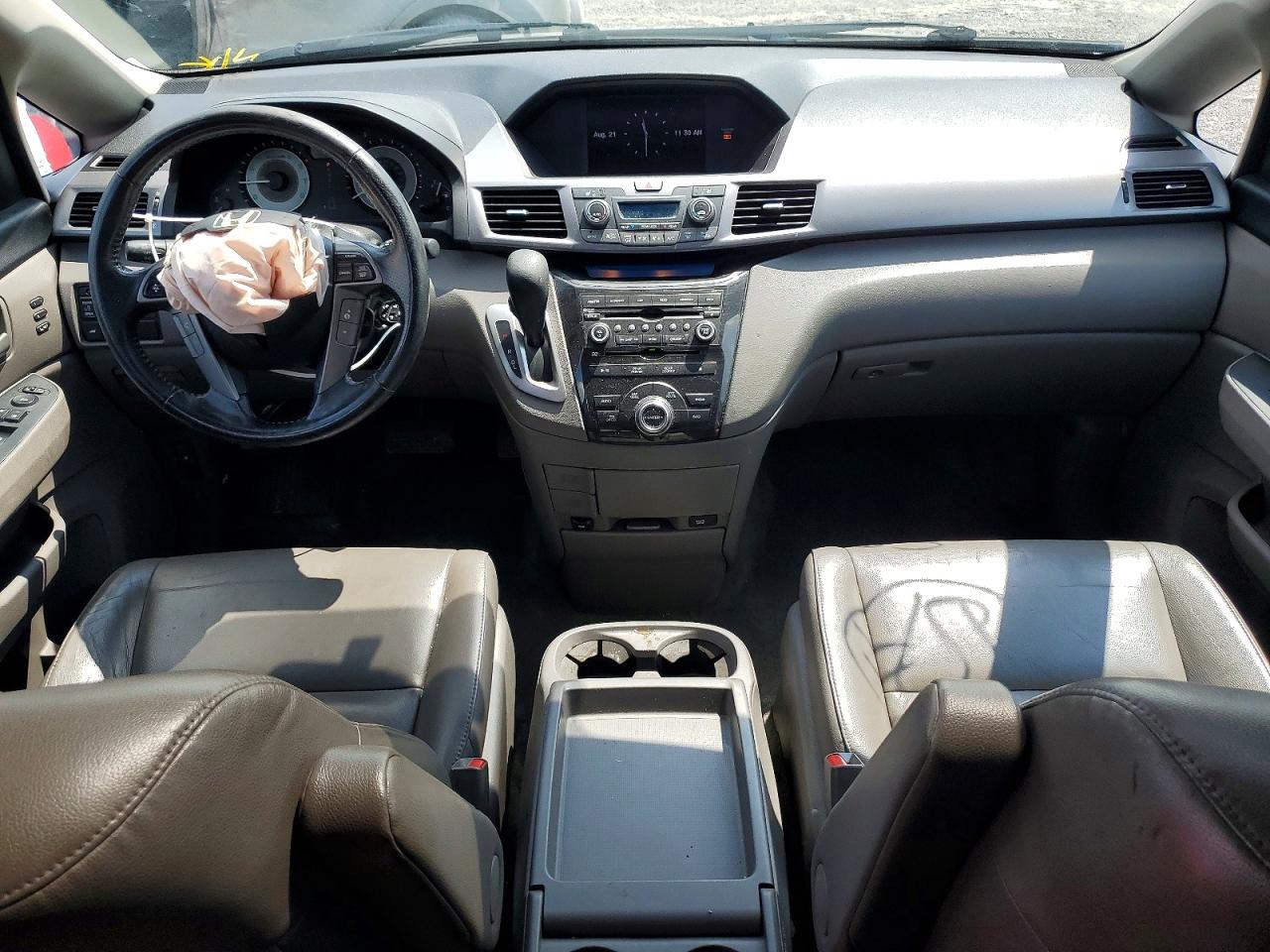 2013 Honda Odyssey Touring Gray vin: 5FNRL5H94DB008270