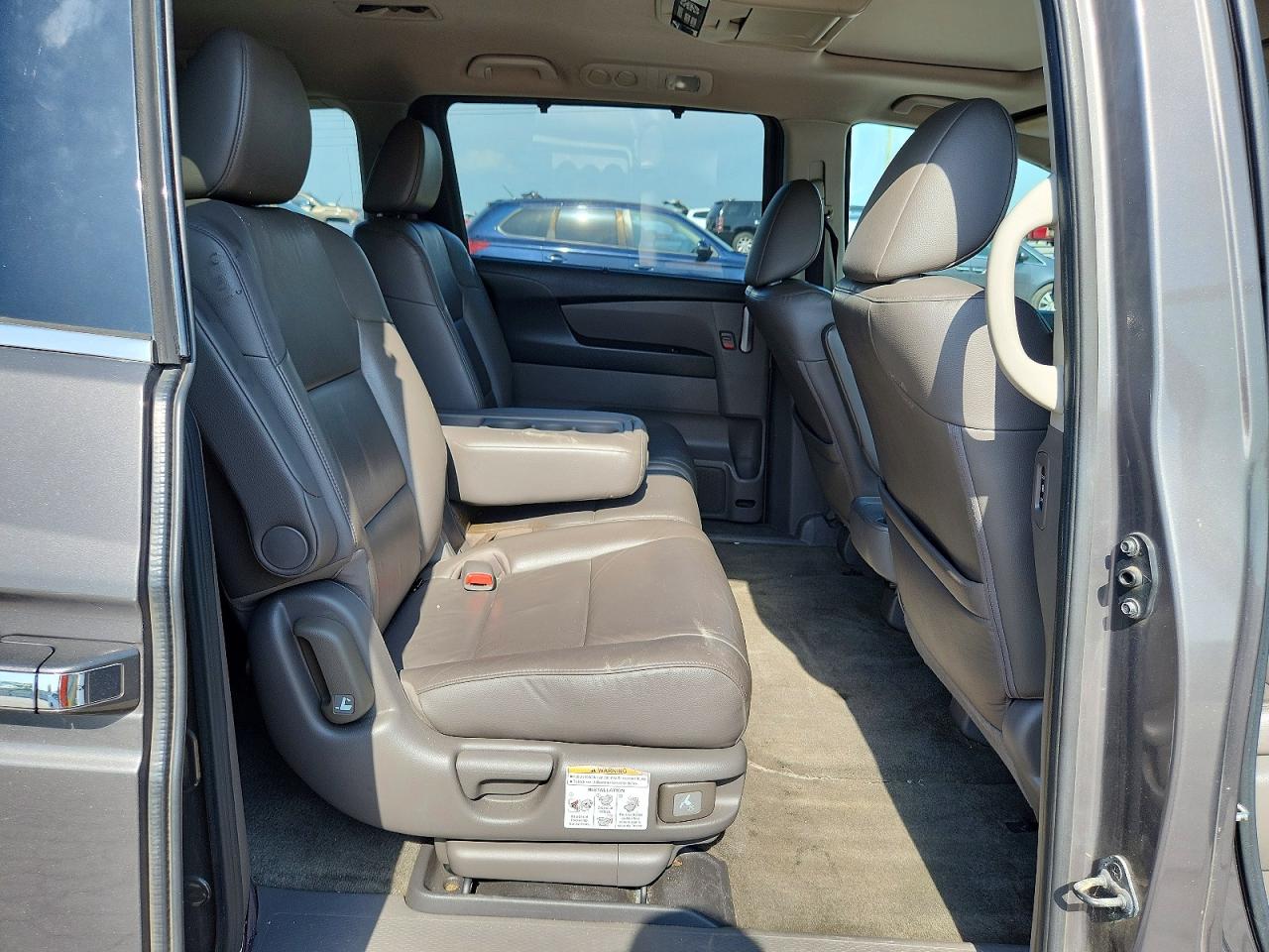 2013 Honda Odyssey Touring Gray vin: 5FNRL5H94DB008270