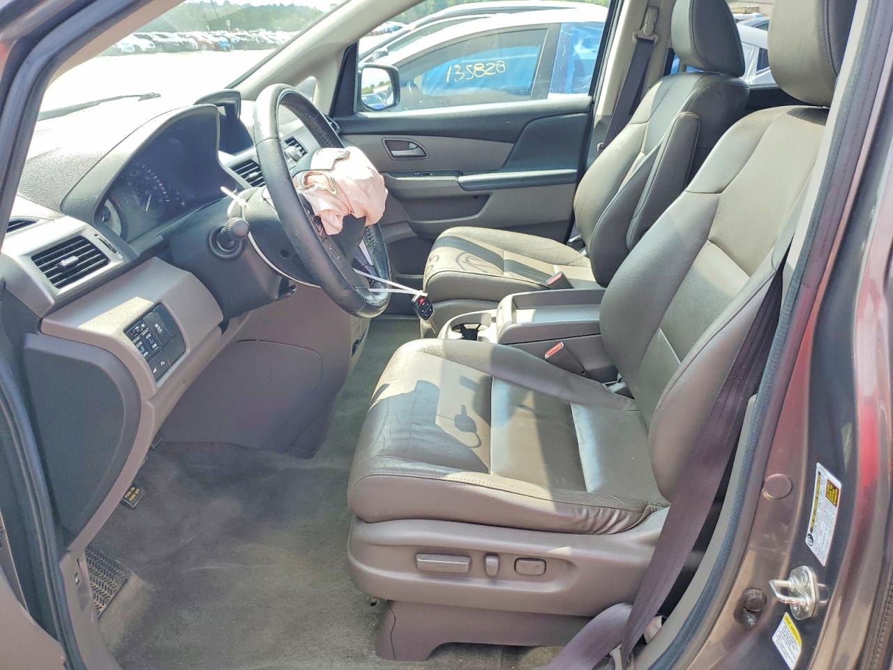 2013 Honda Odyssey Touring Gray vin: 5FNRL5H94DB008270