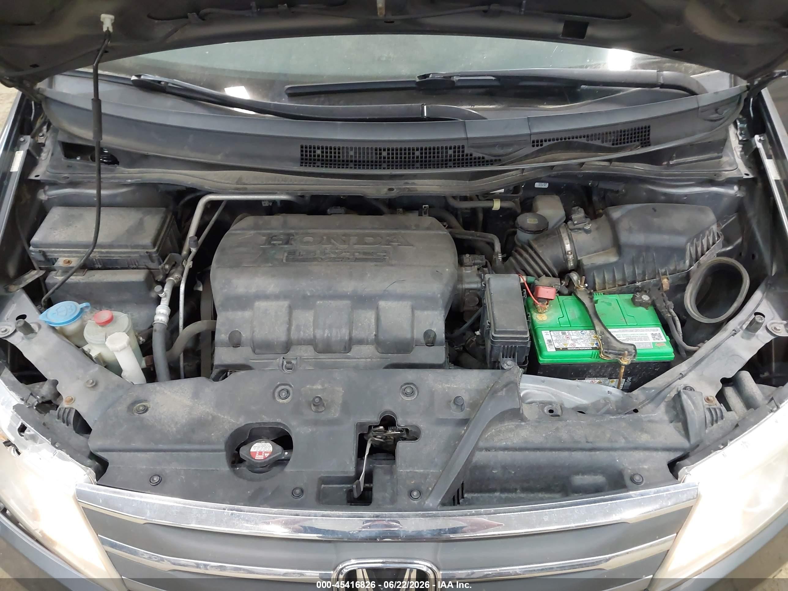 2013 Honda Odyssey Touring/touring Elite Gray vin: 5FNRL5H94DB012013