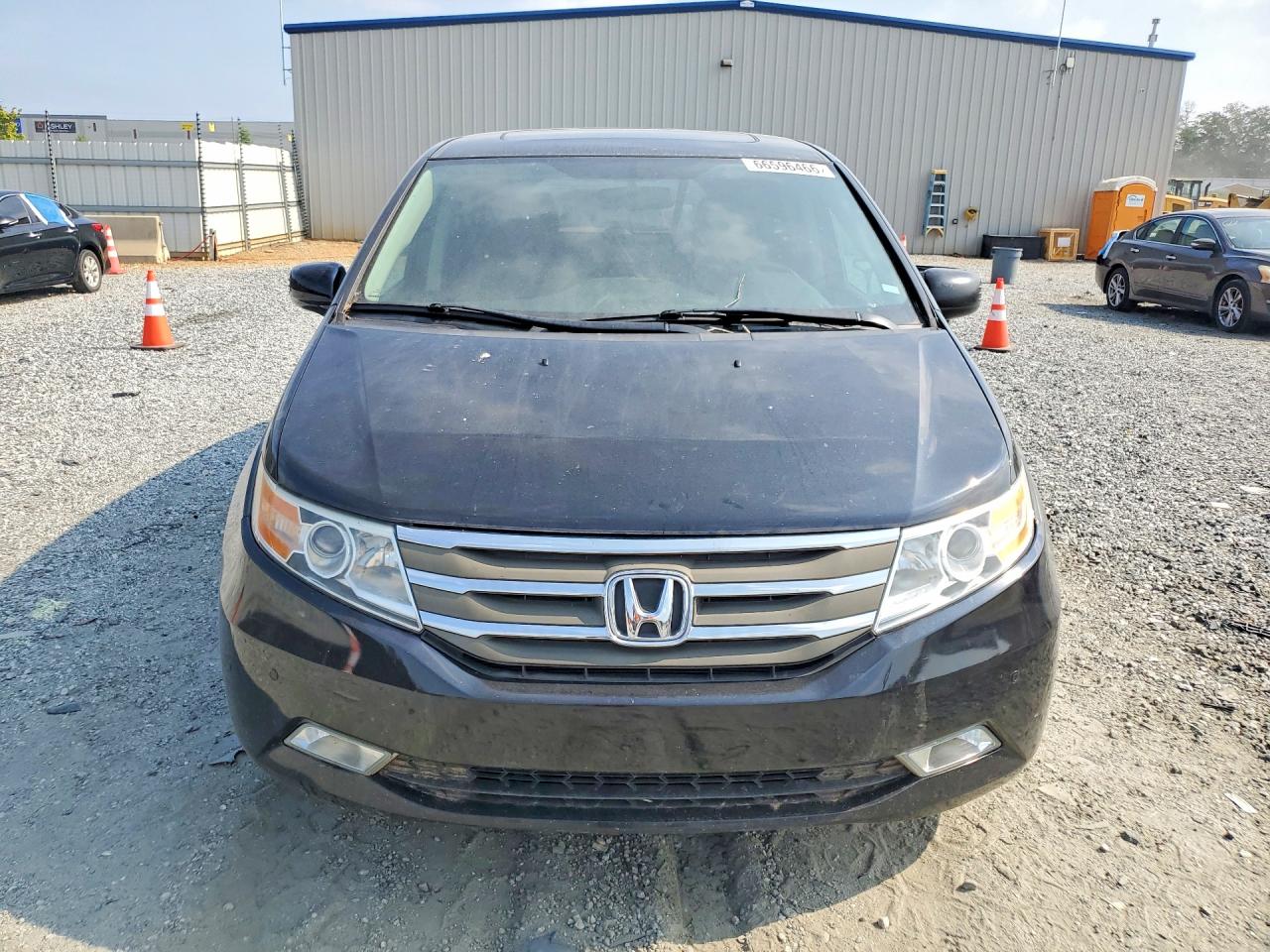 2013 Honda Odyssey Touring Black vin: 5FNRL5H94DB062183