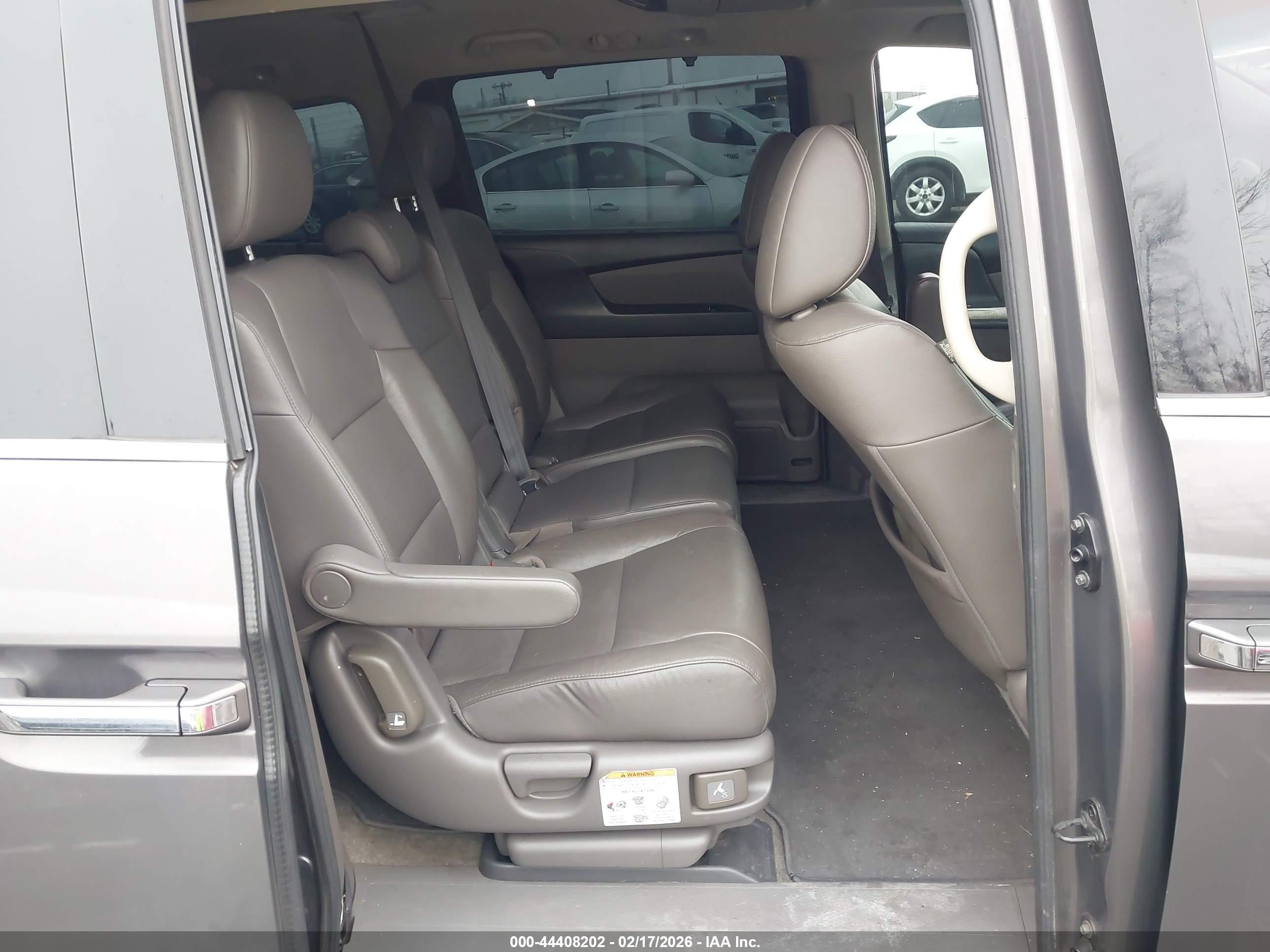 2013 Honda Odyssey Touring/touring Elite Серый vin: 5FNRL5H94DB071398