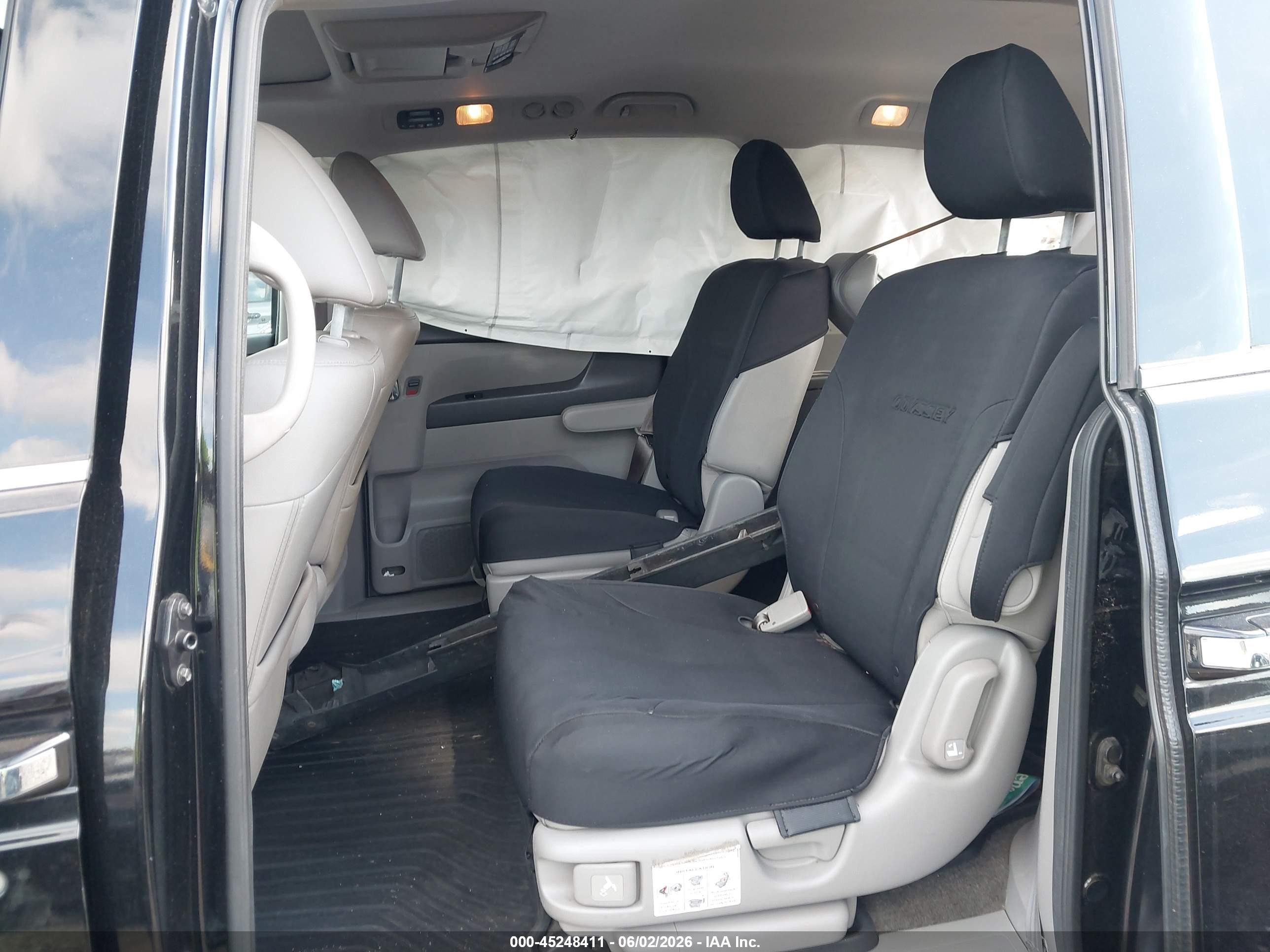 2014 Honda Odyssey Touring/touring Elite Black vin: 5FNRL5H94EB042890