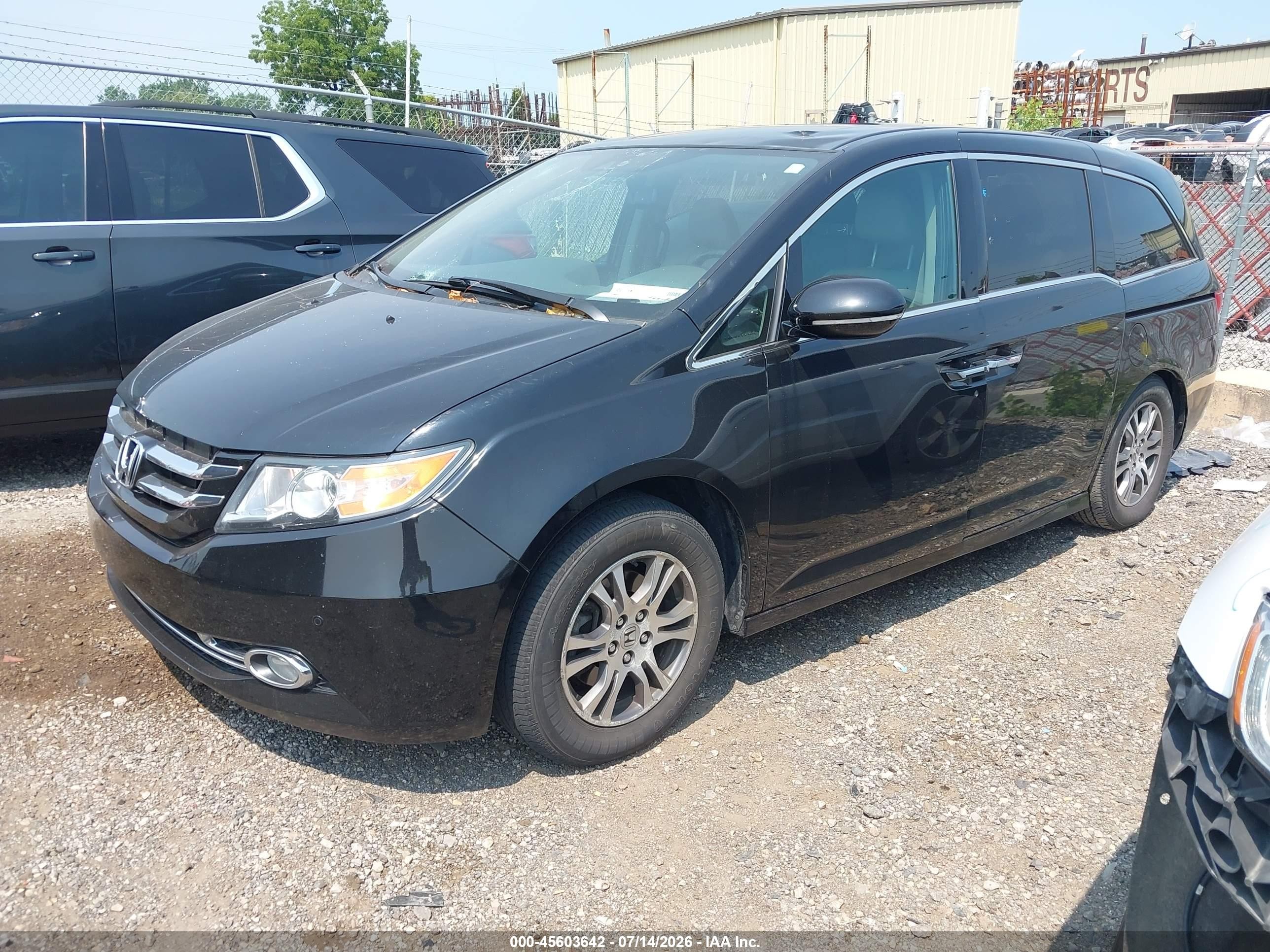 2015 Honda Odyssey Touring/touring Elite Black vin: 5FNRL5H94FB079469