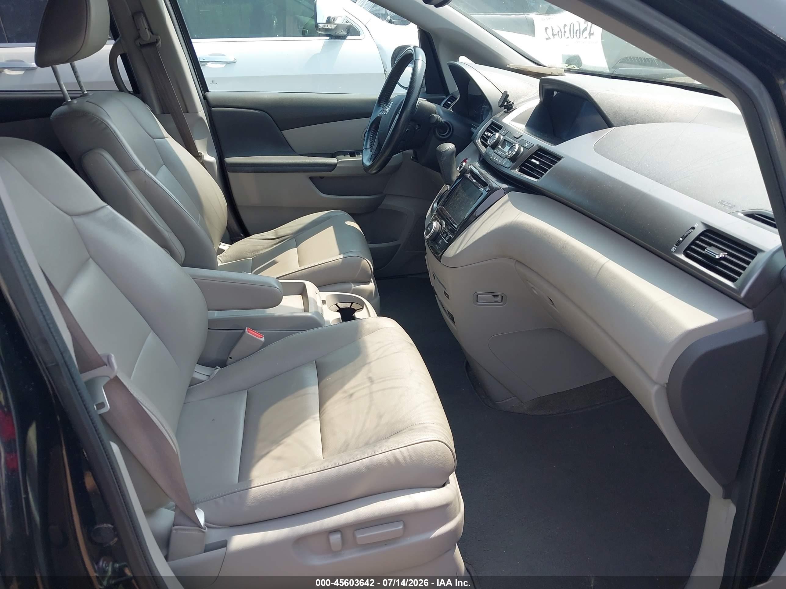 2015 Honda Odyssey Touring/touring Elite Black vin: 5FNRL5H94FB079469