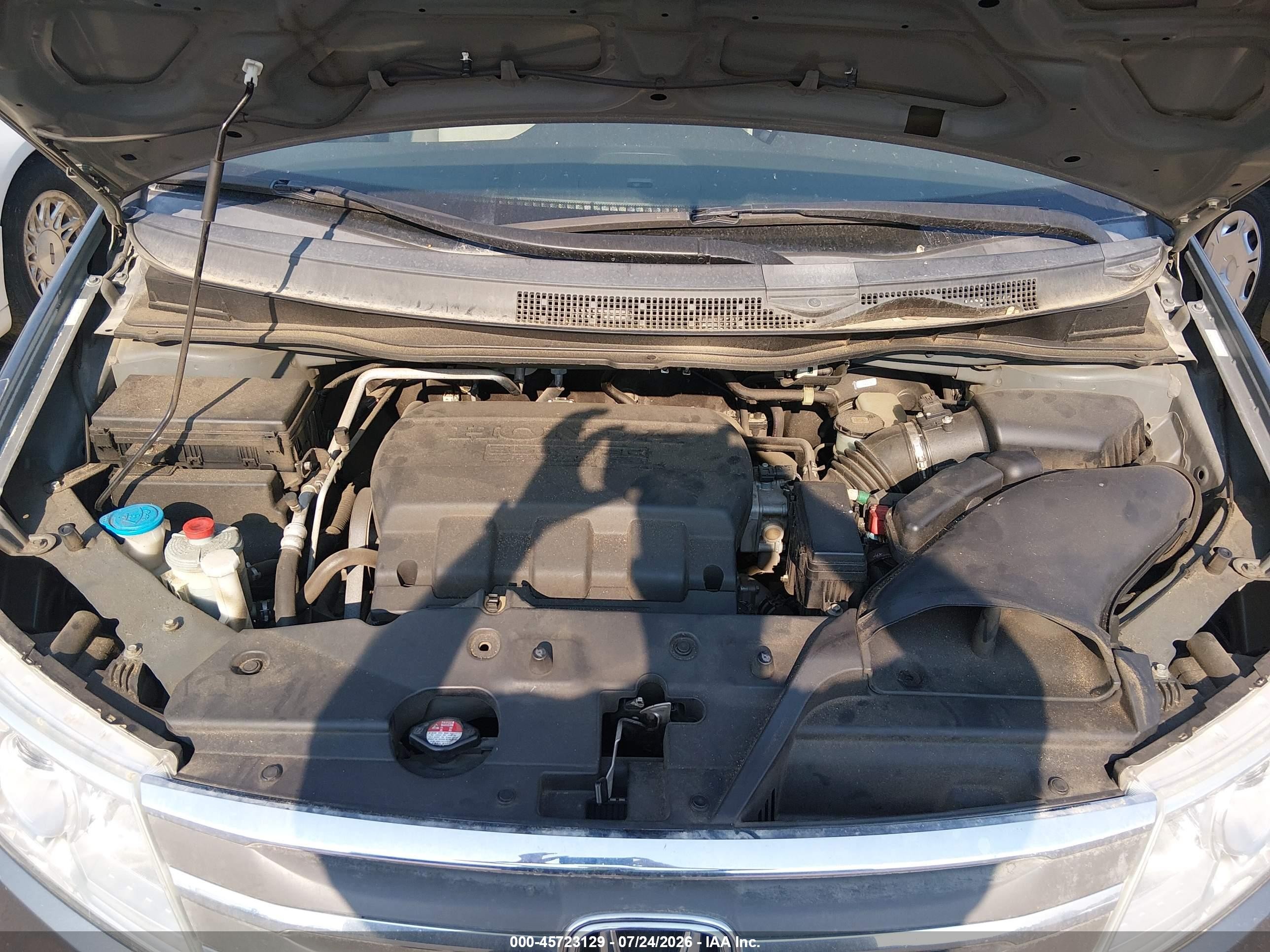 2011 Honda Odyssey Touring/touring Elite Gray vin: 5FNRL5H95BB036317