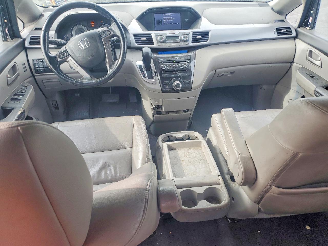 2012 Honda Odyssey Touring Gray vin: 5FNRL5H95CB021625