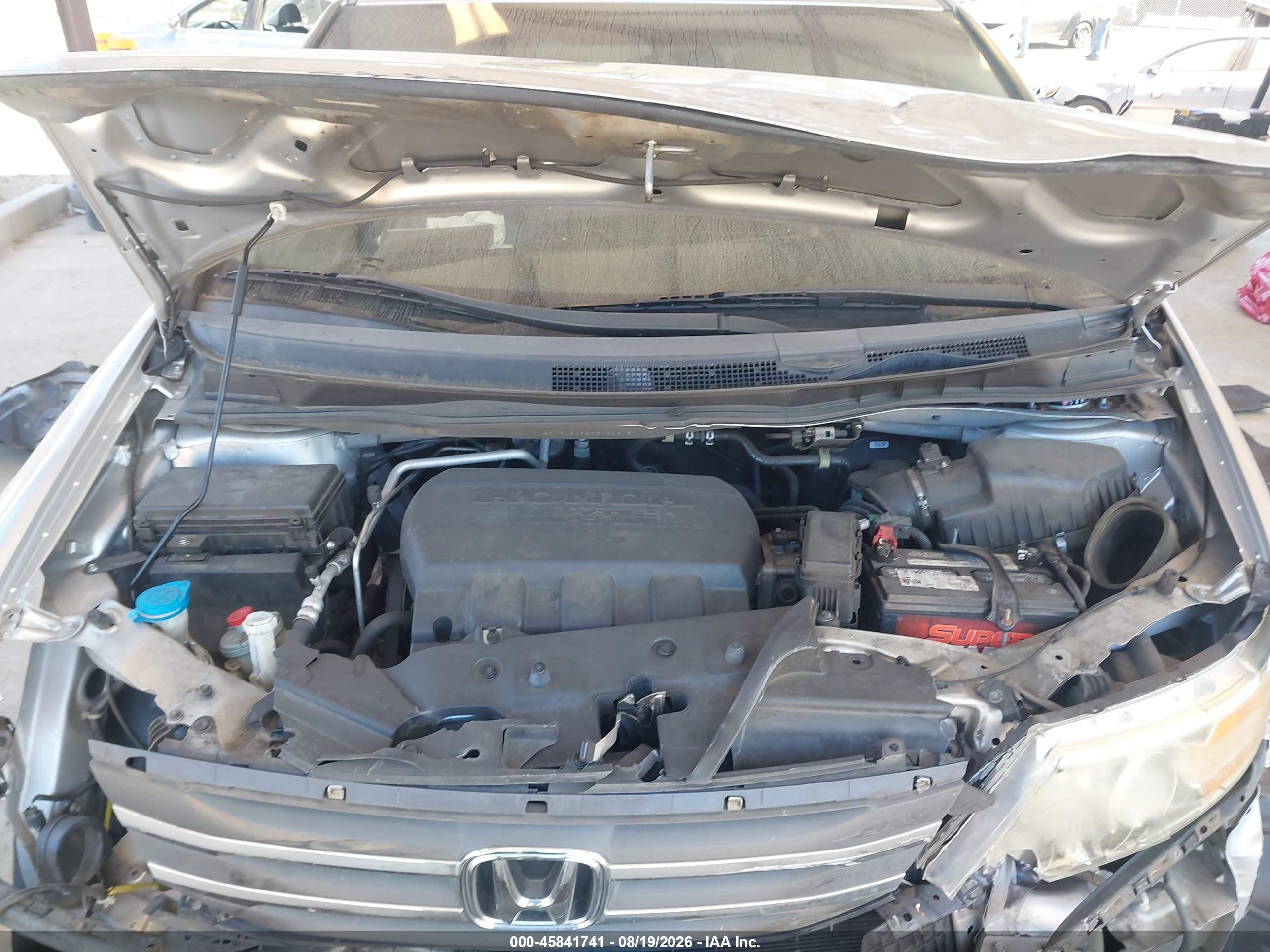 2013 Honda Odyssey Touring/touring Elite Silver vin: 5FNRL5H95DB022615